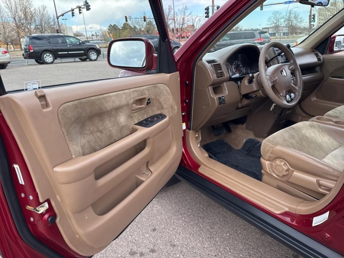 2004 Chianti Red Pearl /Saddle Honda CR-V EX (JHLRD78854C) with an 2.4L I4 SMPI DOHC engine, Automatic transmission, located at 10890 W. Colfax Ave., Lakewood, CO, 80215, (303) 274-7692, 39.739914, -105.120132 - 2004 Honda CR-V AWD AWD.<br><br>D1 Auto NEVER charges dealer fees! All cars have clean titles and have been inspected for mechanical issues. We have financing for everyone. Good credit, bad credit, first time buyers.<br><br>Please call Lakewood Location 303-274-7692 or Thornton 303-287-5511 to sched - Photo#22
