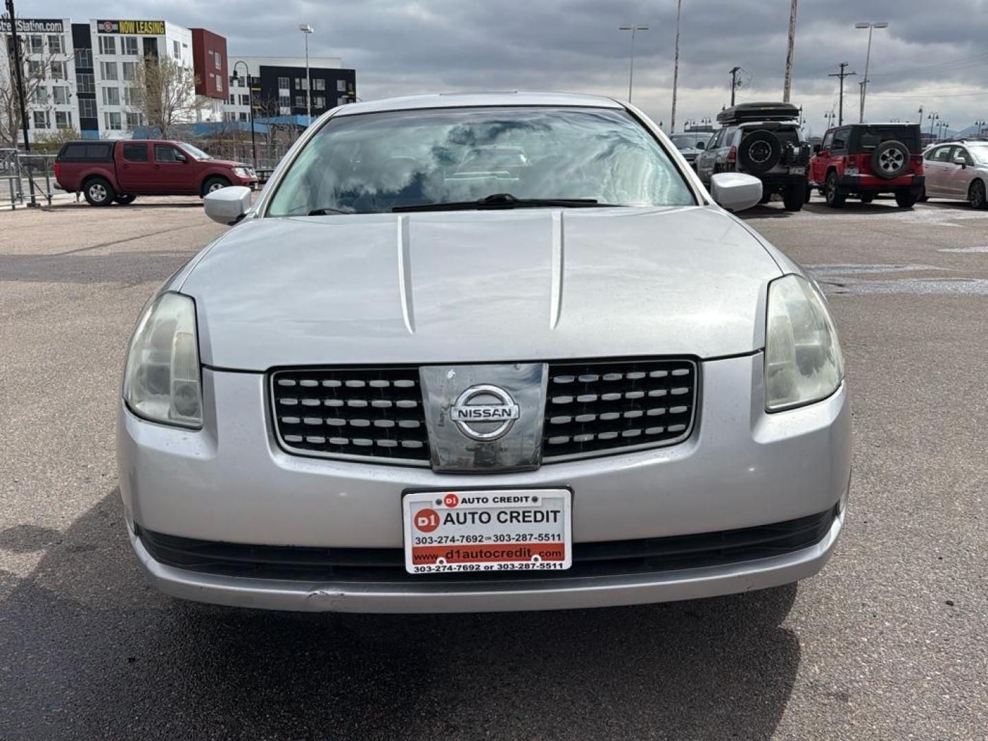 2005 SILVER Nissan Maxima SE (1N4BA41E55C) with an V6, 3.5L engine, Automatic transmission, located at 10890 W. Colfax Ave., Lakewood, CO, 80215, (303) 274-7692, 39.739914, -105.120132 - Photo#2