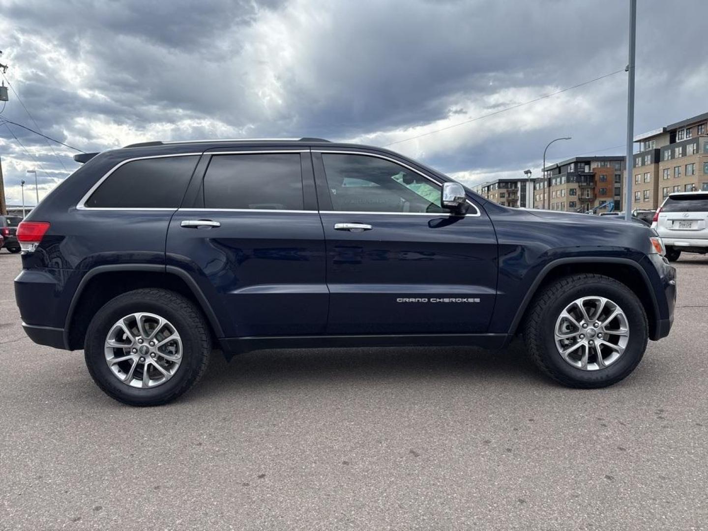 2014 BLUE Jeep Grand Cherokee Limited (1C4RJFBG1EC) with an V6, 3.6L engine, Automatic transmission, located at 10890 W. Colfax Ave., Lakewood, CO, 80215, (303) 274-7692, 39.739914, -105.120132 - Photo#35