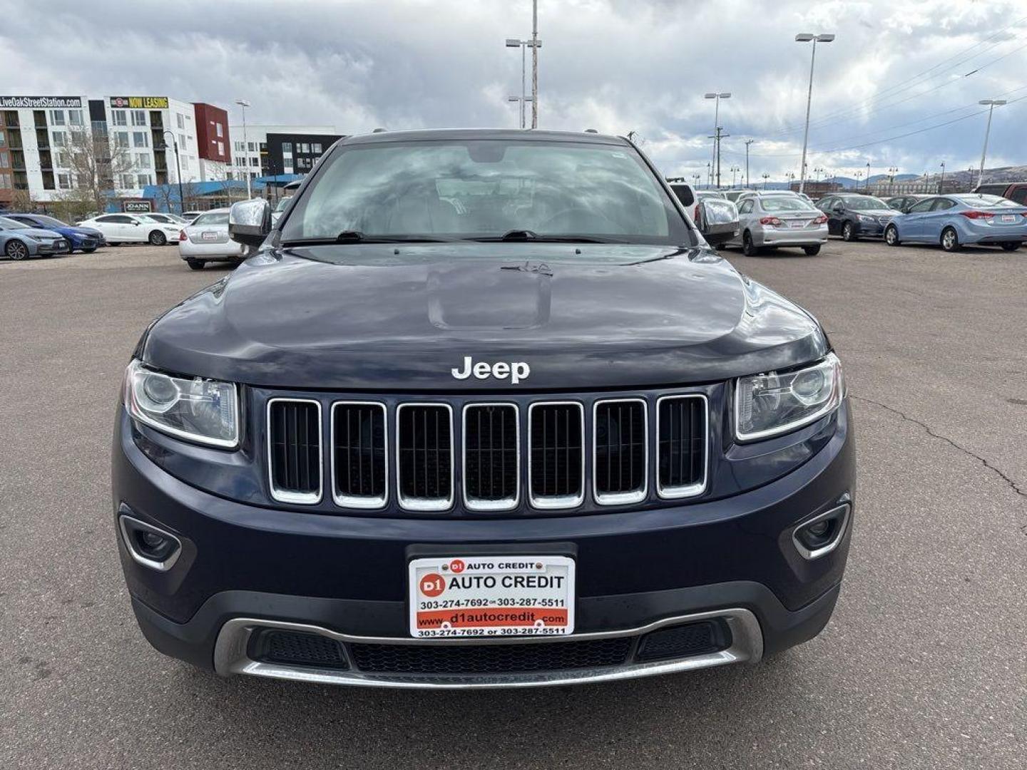 2014 BLUE Jeep Grand Cherokee Limited (1C4RJFBG1EC) with an V6, 3.6L engine, Automatic transmission, located at 10890 W. Colfax Ave., Lakewood, CO, 80215, (303) 274-7692, 39.739914, -105.120132 - Photo#1