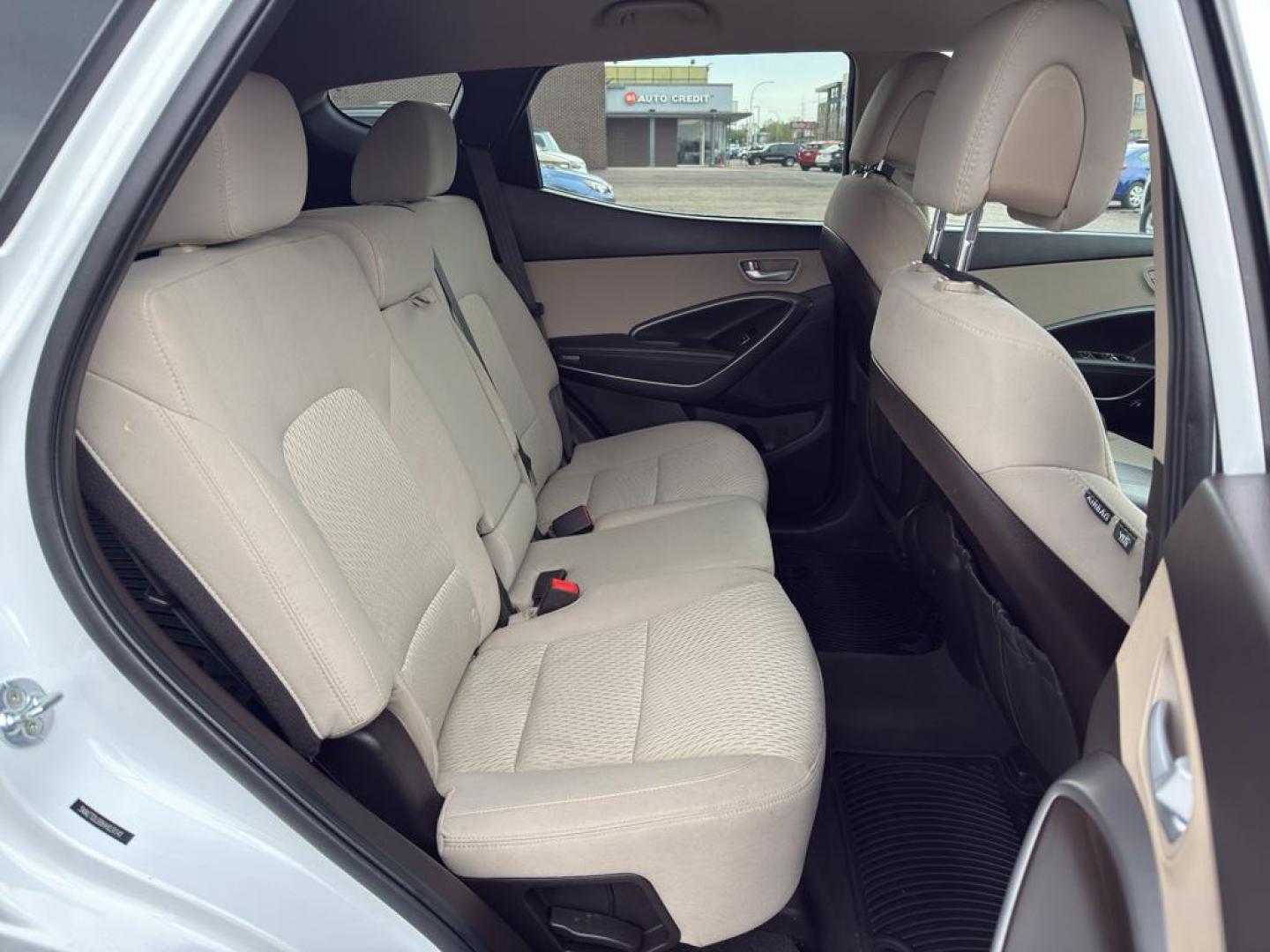 2017 WHITE Hyundai Santa Fe Sport Base (5NMZTDLB8HH) with an 4 Cyl, 2.4L engine, Automatic transmission, located at 10890 W. Colfax Ave., Lakewood, CO, 80215, (303) 274-7692, 39.739914, -105.120132 - Photo#11