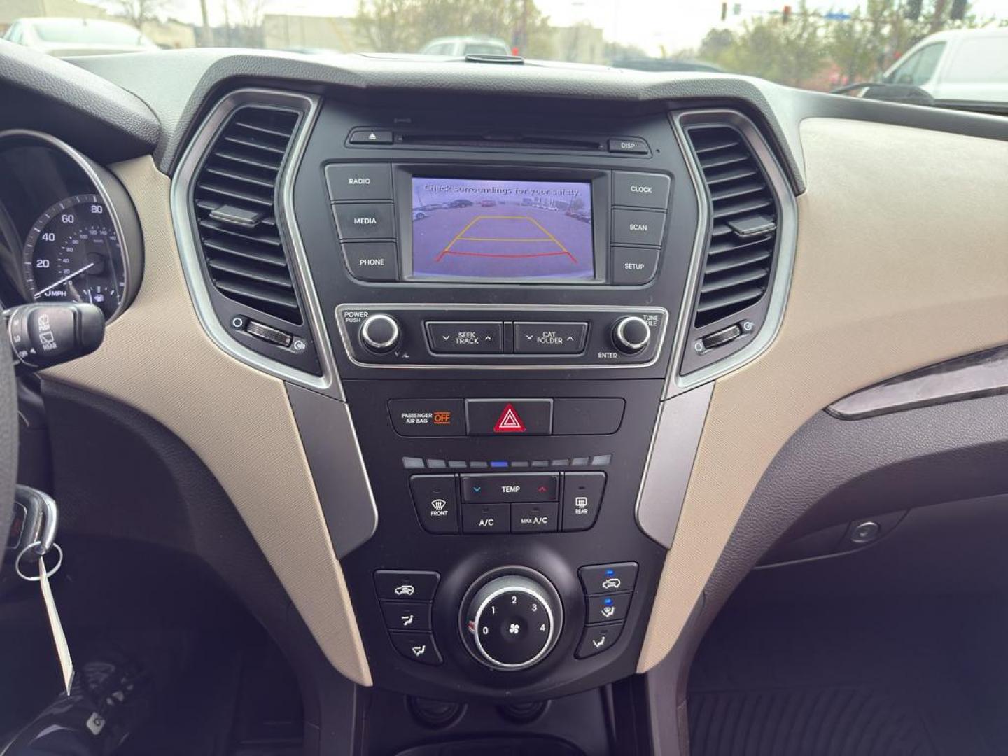 2017 WHITE Hyundai Santa Fe Sport Base (5NMZTDLB8HH) with an 4 Cyl, 2.4L engine, Automatic transmission, located at 10890 W. Colfax Ave., Lakewood, CO, 80215, (303) 274-7692, 39.739914, -105.120132 - Photo#19