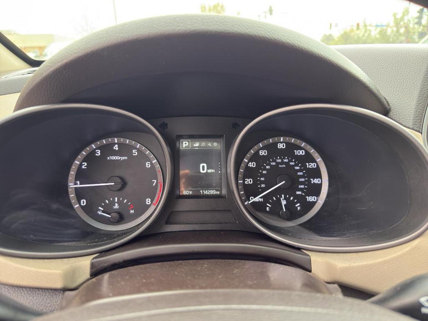 2017 WHITE Hyundai Santa Fe Sport Base (5NMZTDLB8HH) with an 4 Cyl, 2.4L engine, Automatic transmission, located at 10890 W. Colfax Ave., Lakewood, CO, 80215, (303) 274-7692, 39.739914, -105.120132 - Photo#20