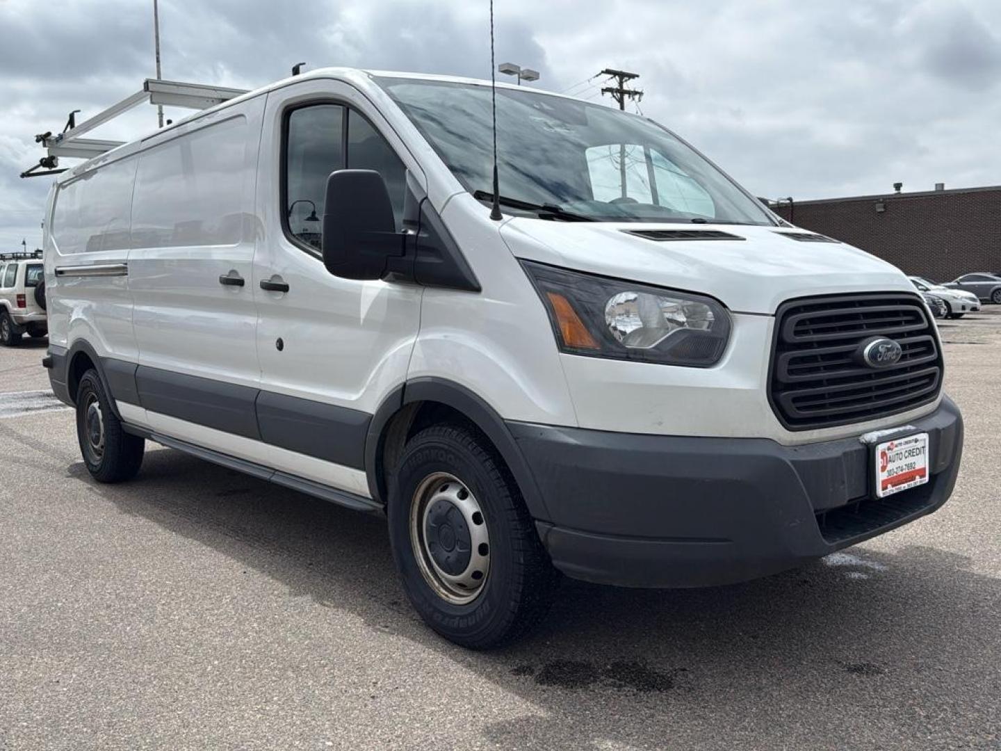 2018 WHITE Ford Transit Van Base (1FTYR2YM9JK) with an V6, 3.7L engine, Automatic transmission, located at 10890 W. Colfax Ave., Lakewood, CO, 80215, (303) 274-7692, 39.739914, -105.120132 - Photo#2