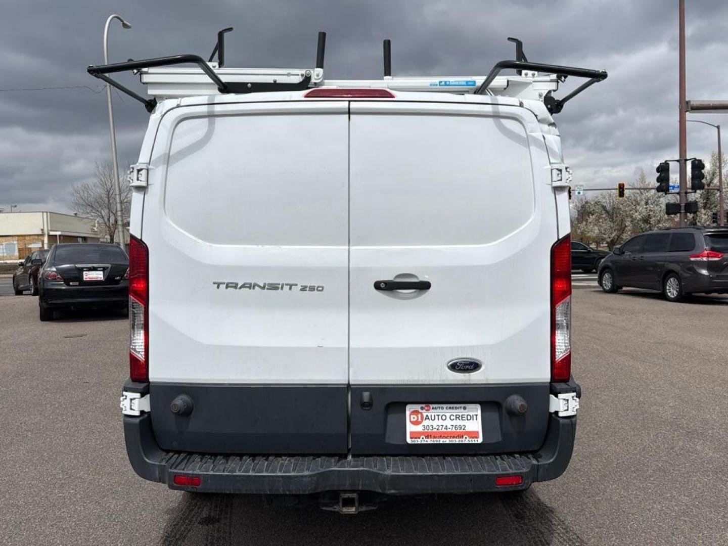 2018 WHITE Ford Transit Van Base (1FTYR2YM9JK) with an V6, 3.7L engine, Automatic transmission, located at 10890 W. Colfax Ave., Lakewood, CO, 80215, (303) 274-7692, 39.739914, -105.120132 - Photo#5
