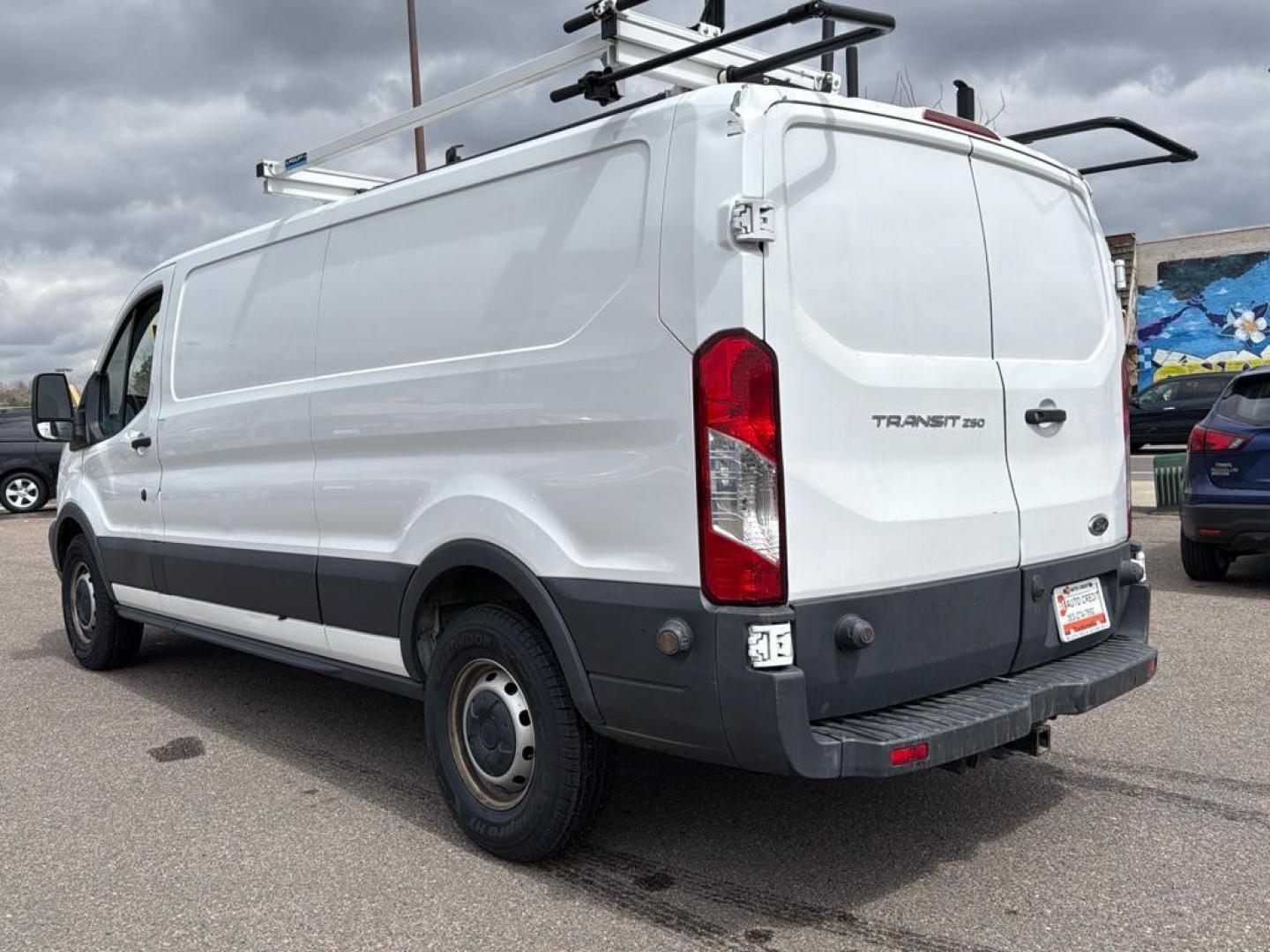 2018 WHITE Ford Transit Van Base (1FTYR2YM9JK) with an V6, 3.7L engine, Automatic transmission, located at 10890 W. Colfax Ave., Lakewood, CO, 80215, (303) 274-7692, 39.739914, -105.120132 - Photo#6