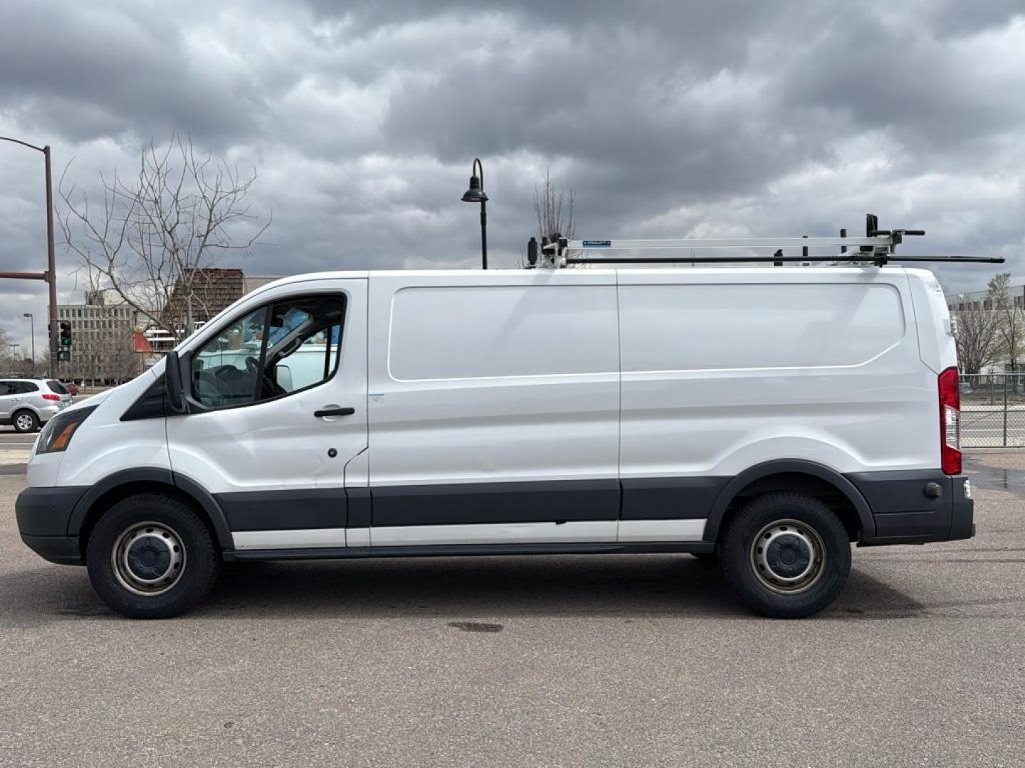 2018 WHITE Ford Transit Van Base (1FTYR2YM9JK) with an V6, 3.7L engine, Automatic transmission, located at 10890 W. Colfax Ave., Lakewood, CO, 80215, (303) 274-7692, 39.739914, -105.120132 - Photo#7