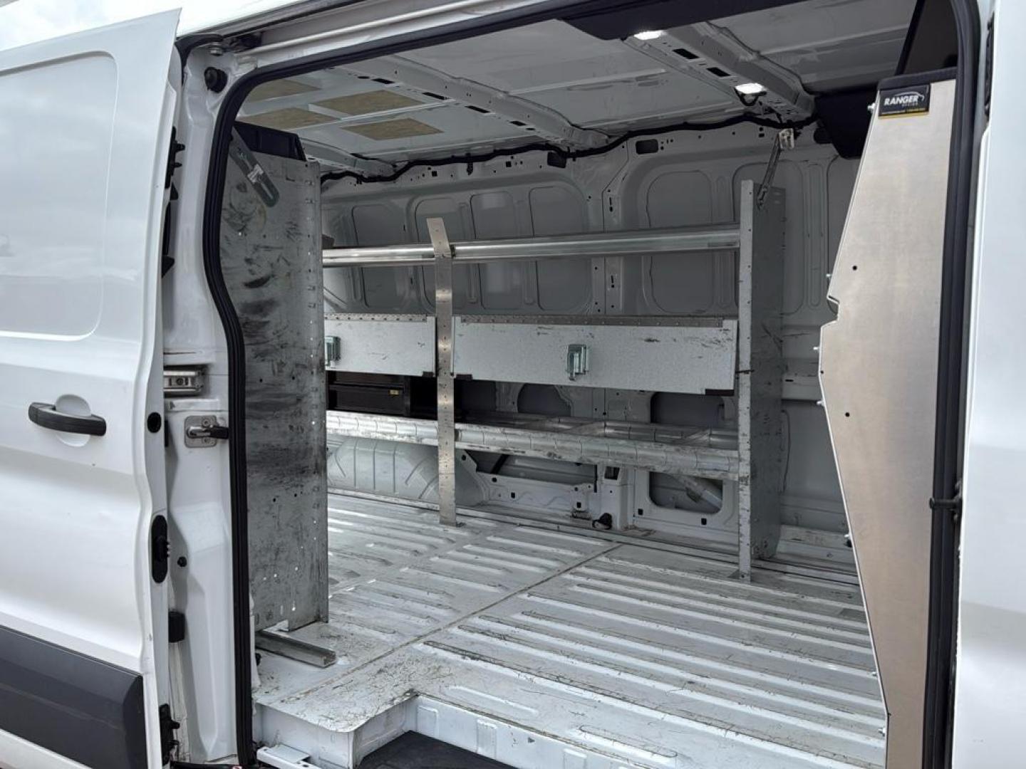 2018 WHITE Ford Transit Van Base (1FTYR2YM9JK) with an V6, 3.7L engine, Automatic transmission, located at 10890 W. Colfax Ave., Lakewood, CO, 80215, (303) 274-7692, 39.739914, -105.120132 - Photo#19