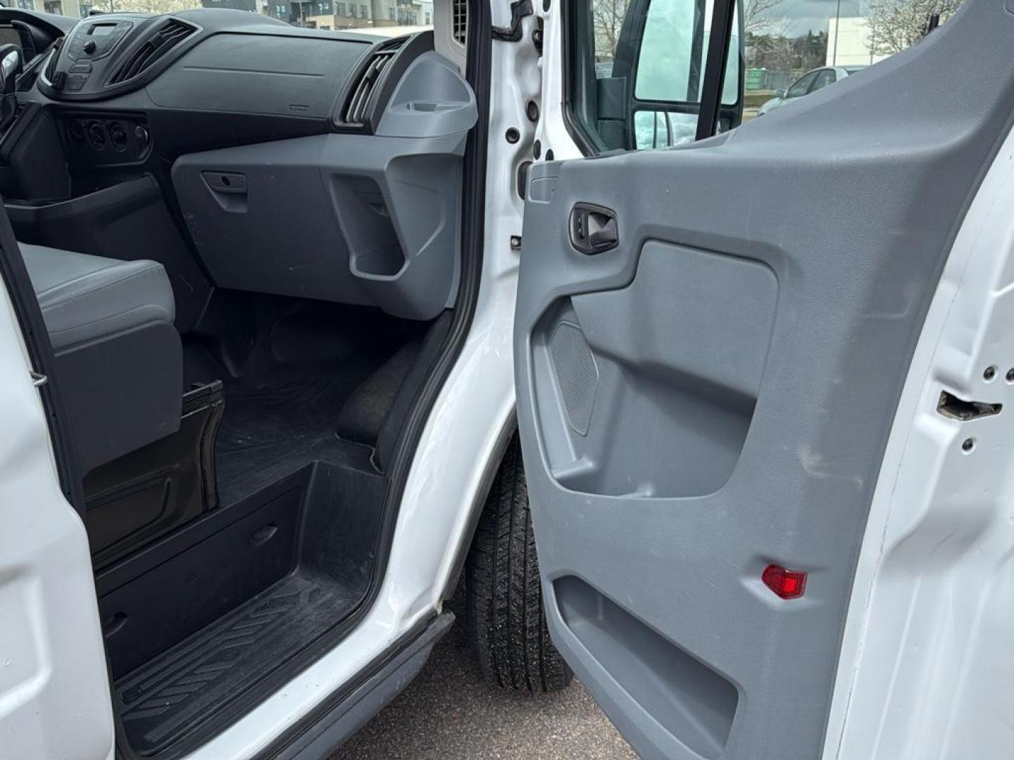 2018 WHITE Ford Transit Van Base (1FTYR2YM9JK) with an V6, 3.7L engine, Automatic transmission, located at 10890 W. Colfax Ave., Lakewood, CO, 80215, (303) 274-7692, 39.739914, -105.120132 - Photo#20