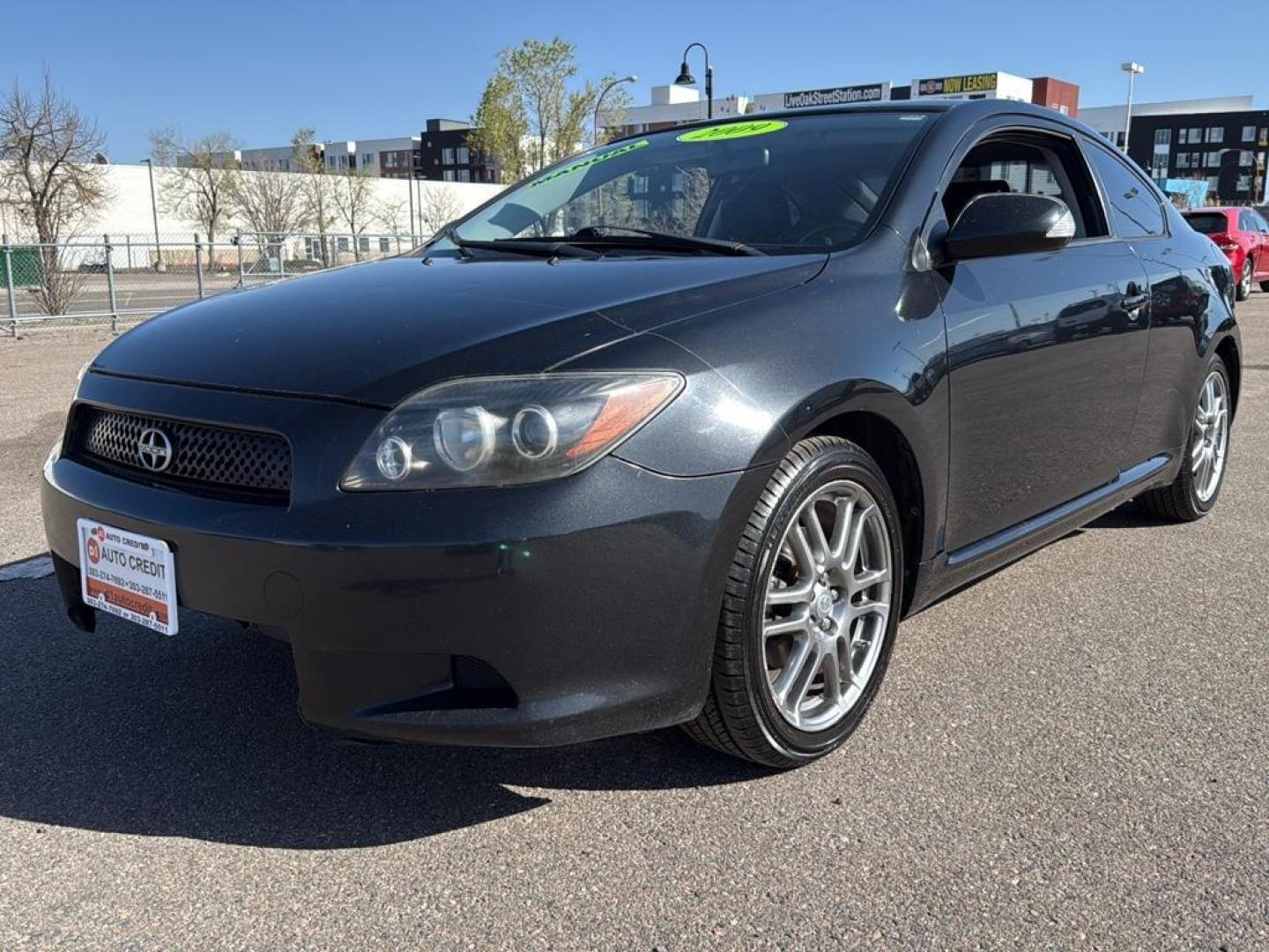 2009 BLACK Scion tC Base (JTKDE167990) with an 4 Cyl, 2.4L engine, Manual transmission, located at 10890 W. Colfax Ave., Lakewood, CO, 80215, (303) 274-7692, 39.739914, -105.120132 - Photo#0