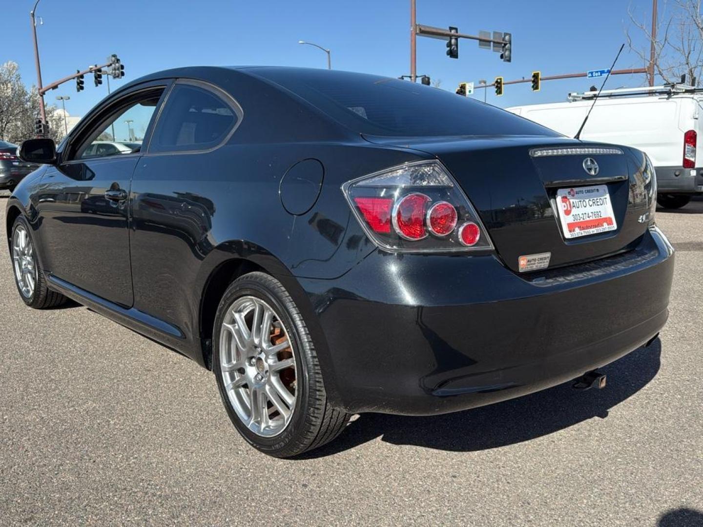 2009 BLACK Scion tC Base (JTKDE167990) with an 4 Cyl, 2.4L engine, Manual transmission, located at 10890 W. Colfax Ave., Lakewood, CO, 80215, (303) 274-7692, 39.739914, -105.120132 - Photo#6