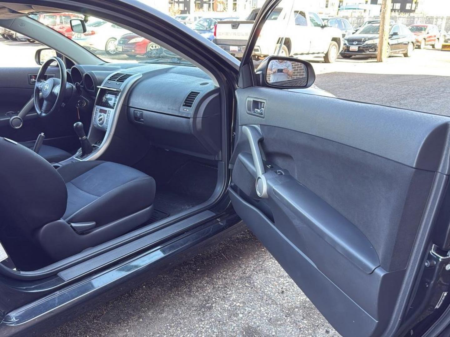 2009 BLACK Scion tC Base (JTKDE167990) with an 4 Cyl, 2.4L engine, Manual transmission, located at 10890 W. Colfax Ave., Lakewood, CO, 80215, (303) 274-7692, 39.739914, -105.120132 - Photo#17
