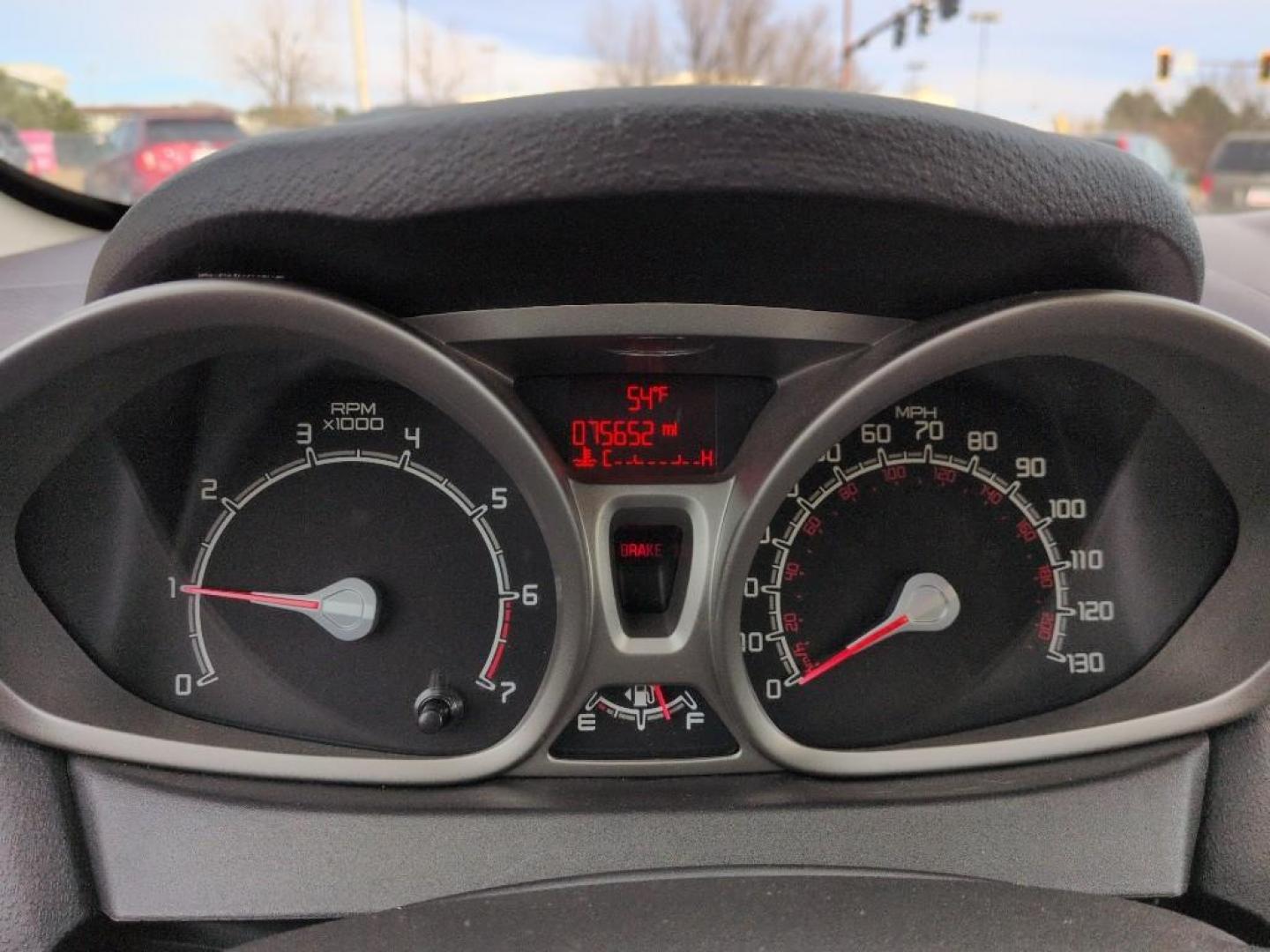 2013 BLUE Ford Fiesta Titanium (3FADP4CJ7DM) with an 4 Cyl, 1.6L engine, Manual transmission, located at 10890 W. Colfax Ave., Lakewood, CO, 80215, (303) 274-7692, 39.739914, -105.120132 - Photo#11