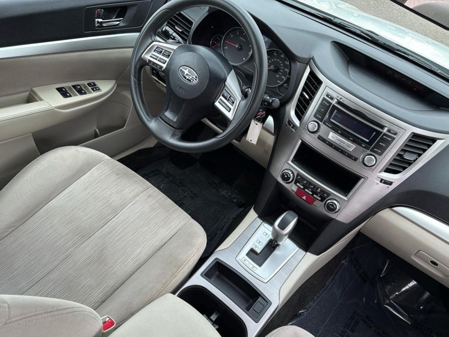 2013 WHITE Subaru Outback 2.5i (4S4BRCAC7D3) with an 4 Cyl, 2.5L engine, Automatic transmission, located at 10890 W. Colfax Ave., Lakewood, CO, 80215, (303) 274-7692, 39.739914, -105.120132 - Photo#20