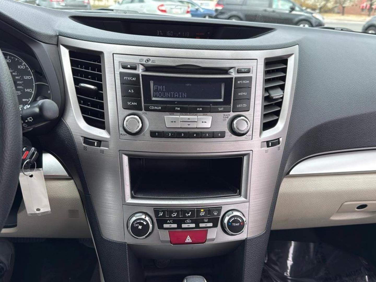 2013 WHITE Subaru Outback 2.5i (4S4BRCAC7D3) with an 4 Cyl, 2.5L engine, Automatic transmission, located at 10890 W. Colfax Ave., Lakewood, CO, 80215, (303) 274-7692, 39.739914, -105.120132 - Photo#23