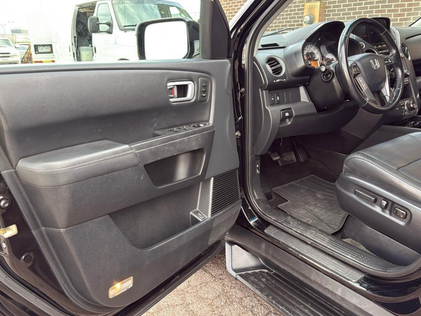 2014 BLACK Honda Pilot Touring-RES (5FNYF4H97EB) with an V6, 3.5L engine, Automatic transmission, located at 10890 W. Colfax Ave., Lakewood, CO, 80215, (303) 274-7692, 39.739914, -105.120132 - Photo#29