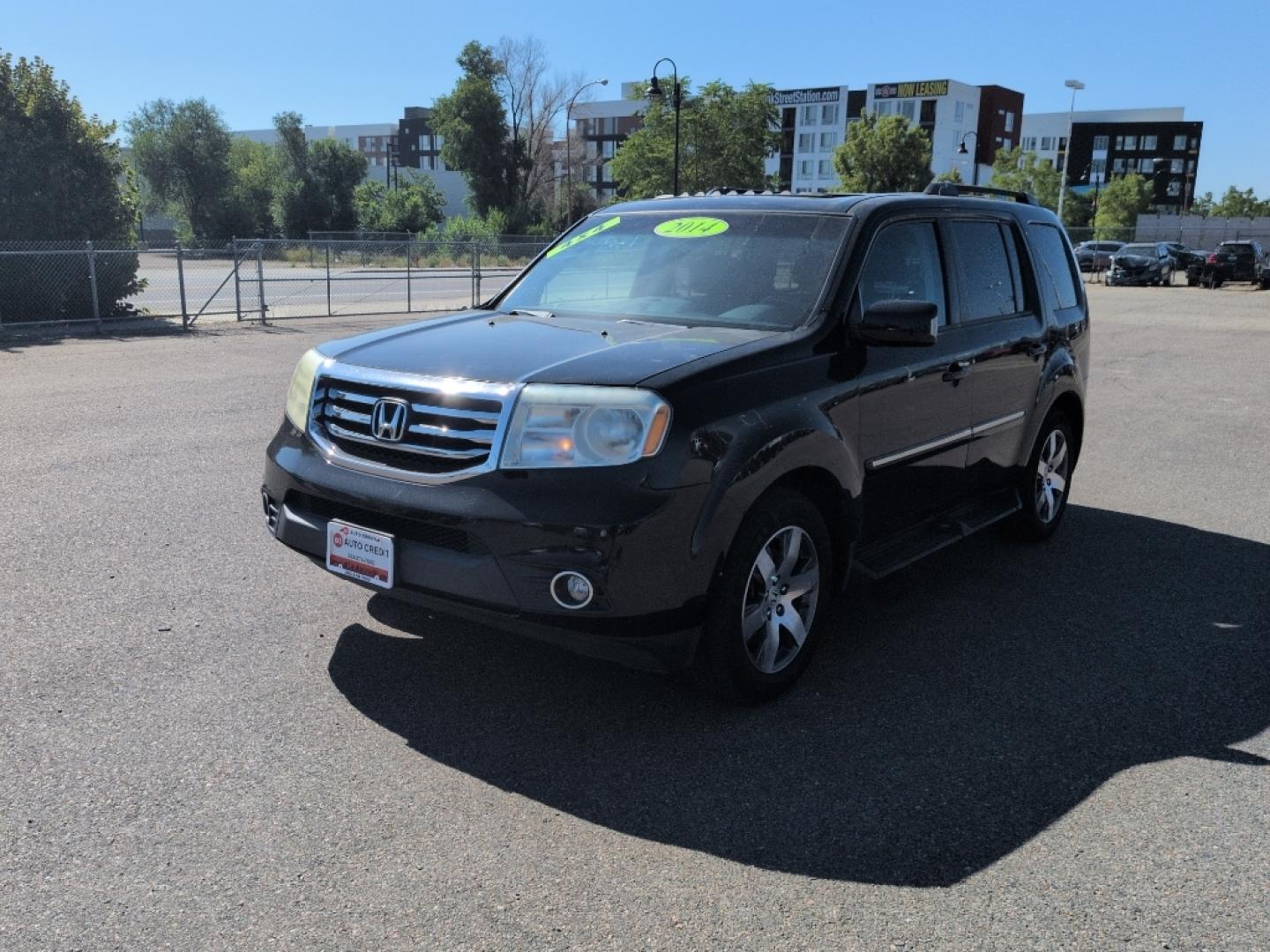 2014 BLACK Honda Pilot Touring-RES (5FNYF4H97EB) with an V6, 3.5L engine, Automatic transmission, located at 10890 W. Colfax Ave., Lakewood, CO, 80215, (303) 274-7692, 39.739914, -105.120132- Photo#0