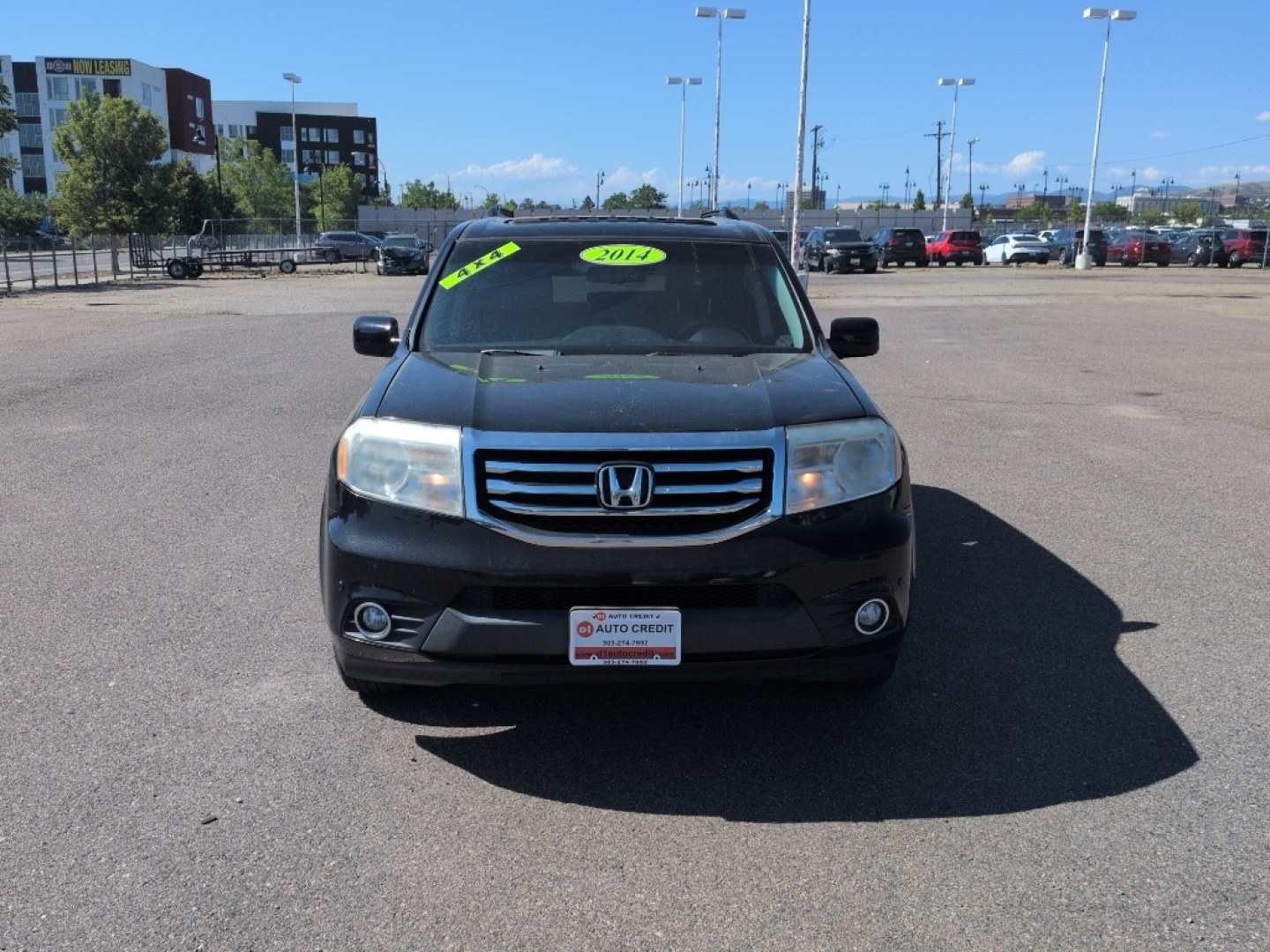 2014 BLACK Honda Pilot Touring-RES (5FNYF4H97EB) with an V6, 3.5L engine, Automatic transmission, located at 10890 W. Colfax Ave., Lakewood, CO, 80215, (303) 274-7692, 39.739914, -105.120132- Photo#1