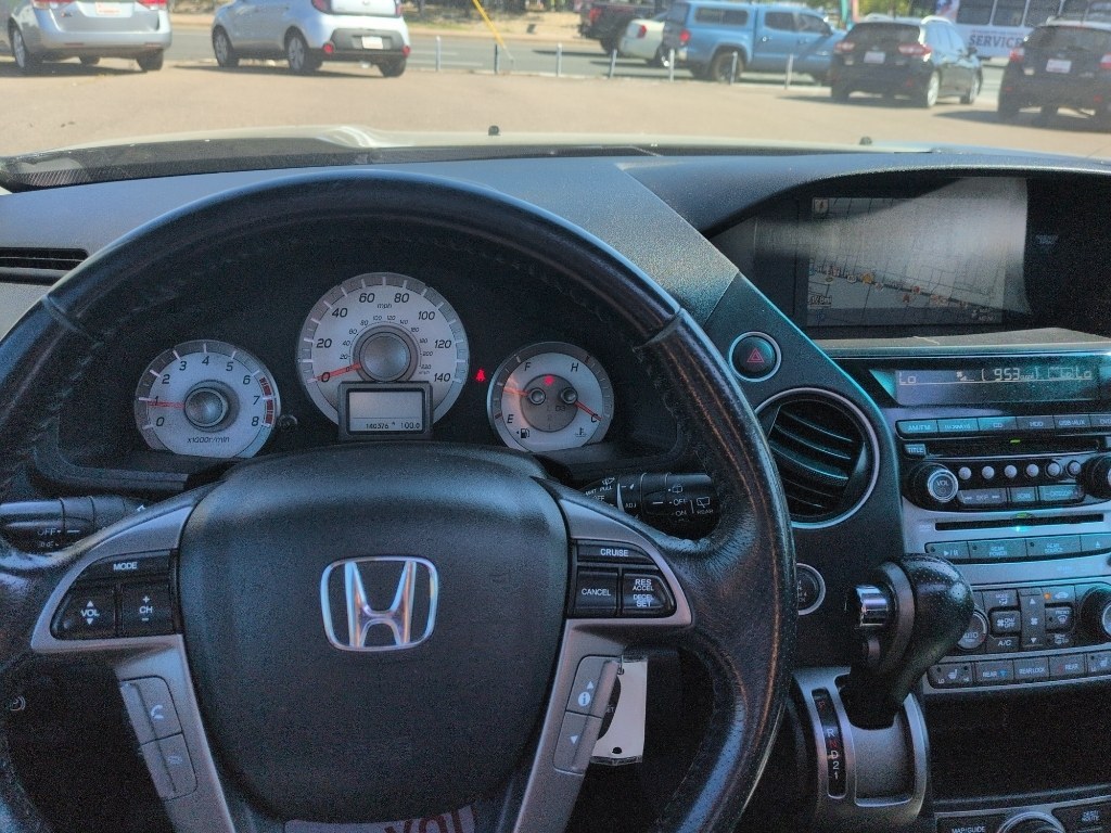 2014 BLACK Honda Pilot Touring-RES (5FNYF4H97EB) with an V6, 3.5L engine, Automatic transmission, located at 10890 W. Colfax Ave., Lakewood, CO, 80215, (303) 274-7692, 39.739914, -105.120132- Photo#10