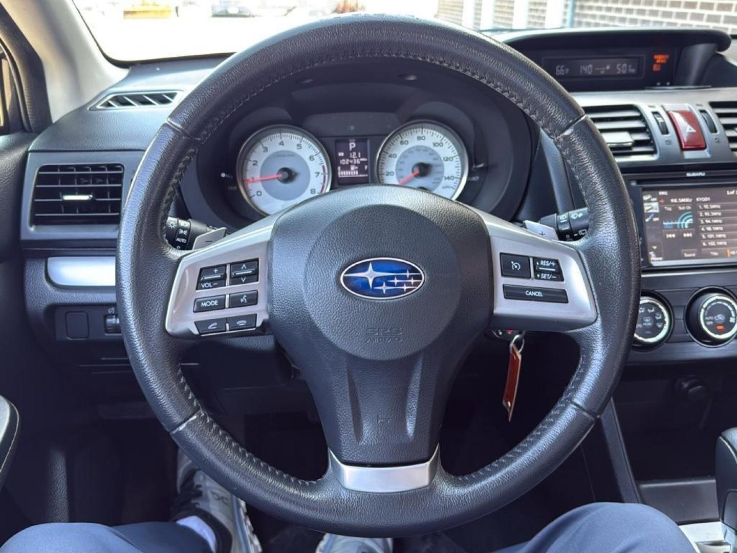 2014 GRAY Subaru Impreza Sport-Ltd S/R NAVI (JF1GPAU65E8) with an 4 Cyl, 2.0L engine, Automatic transmission, located at 10890 W. Colfax Ave., Lakewood, CO, 80215, (303) 274-7692, 39.739914, -105.120132 - Photo#17