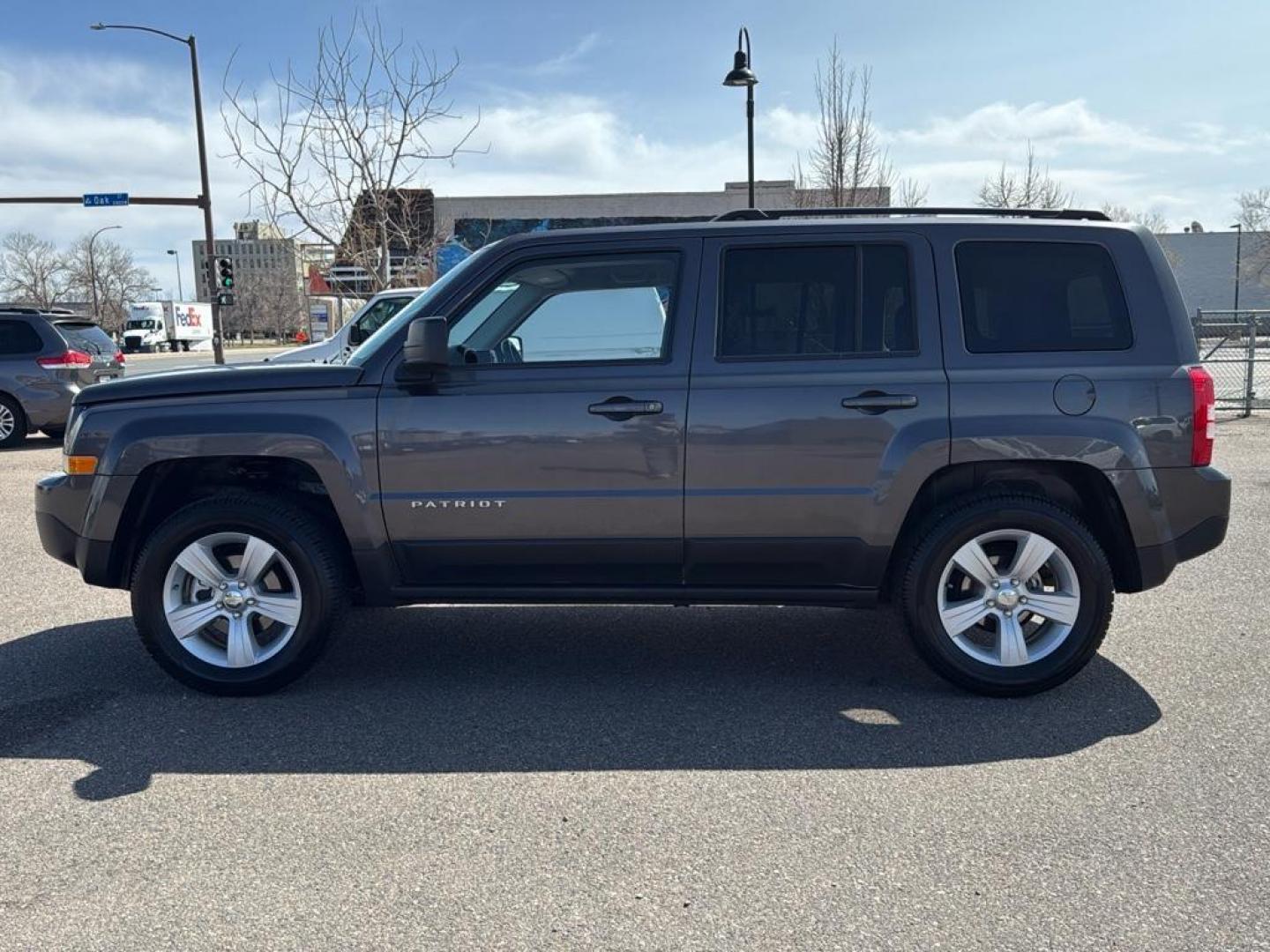 2015 GRAY Jeep Patriot Latitude (1C4NJRFB9FD) with an 4 Cyl, 2.4L engine, Manual transmission, located at 10890 W. Colfax Ave., Lakewood, CO, 80215, (303) 274-7692, 39.739914, -105.120132 - Photo#7