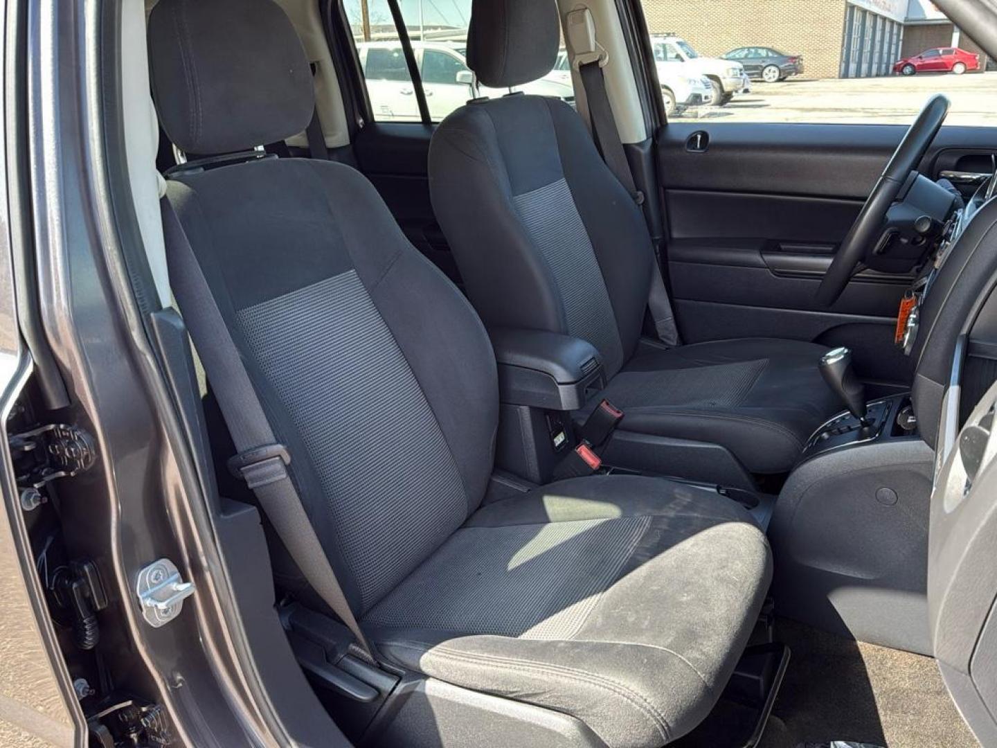 2015 GRAY Jeep Patriot Latitude (1C4NJRFB9FD) with an 4 Cyl, 2.4L engine, Manual transmission, located at 10890 W. Colfax Ave., Lakewood, CO, 80215, (303) 274-7692, 39.739914, -105.120132 - Photo#10