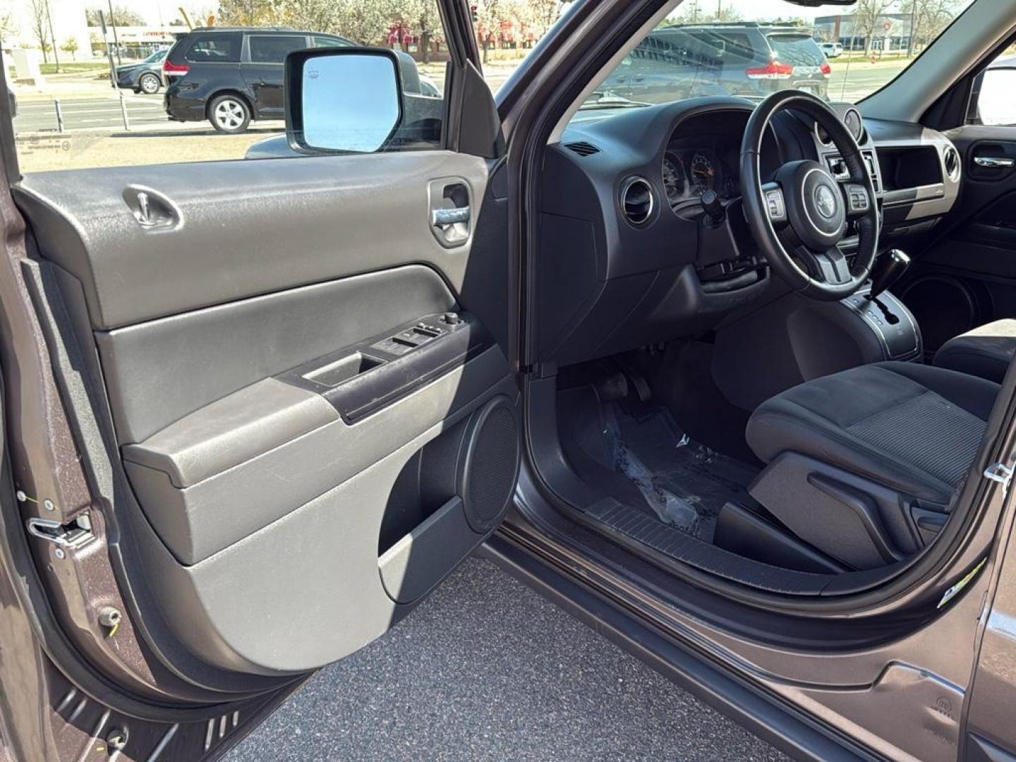 2015 GRAY Jeep Patriot Latitude (1C4NJRFB9FD) with an 4 Cyl, 2.4L engine, Manual transmission, located at 10890 W. Colfax Ave., Lakewood, CO, 80215, (303) 274-7692, 39.739914, -105.120132 - Photo#22