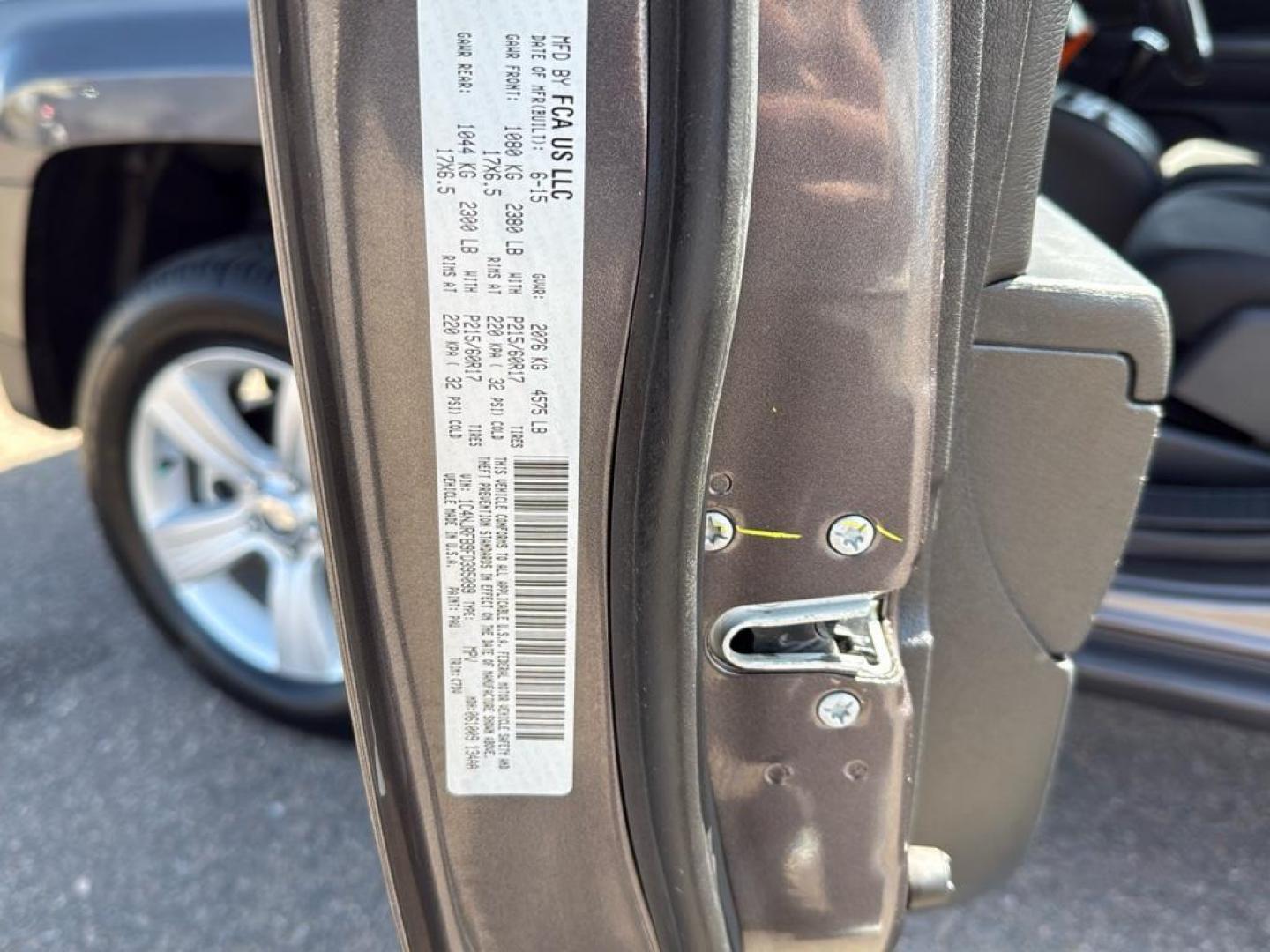 2015 GRAY Jeep Patriot Latitude (1C4NJRFB9FD) with an 4 Cyl, 2.4L engine, Manual transmission, located at 10890 W. Colfax Ave., Lakewood, CO, 80215, (303) 274-7692, 39.739914, -105.120132 - Photo#23