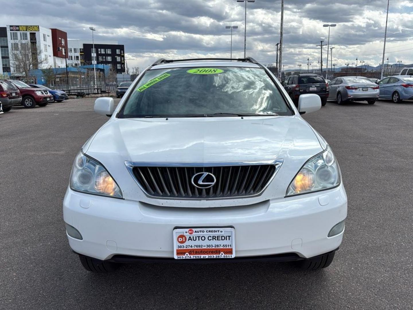 2008 WHITE Lexus RX 350 Base (2T2HK31U58C) with an V6, 3.5L engine, Automatic transmission, located at 10890 W. Colfax Ave., Lakewood, CO, 80215, (303) 274-7692, 39.739914, -105.120132 - Photo#1