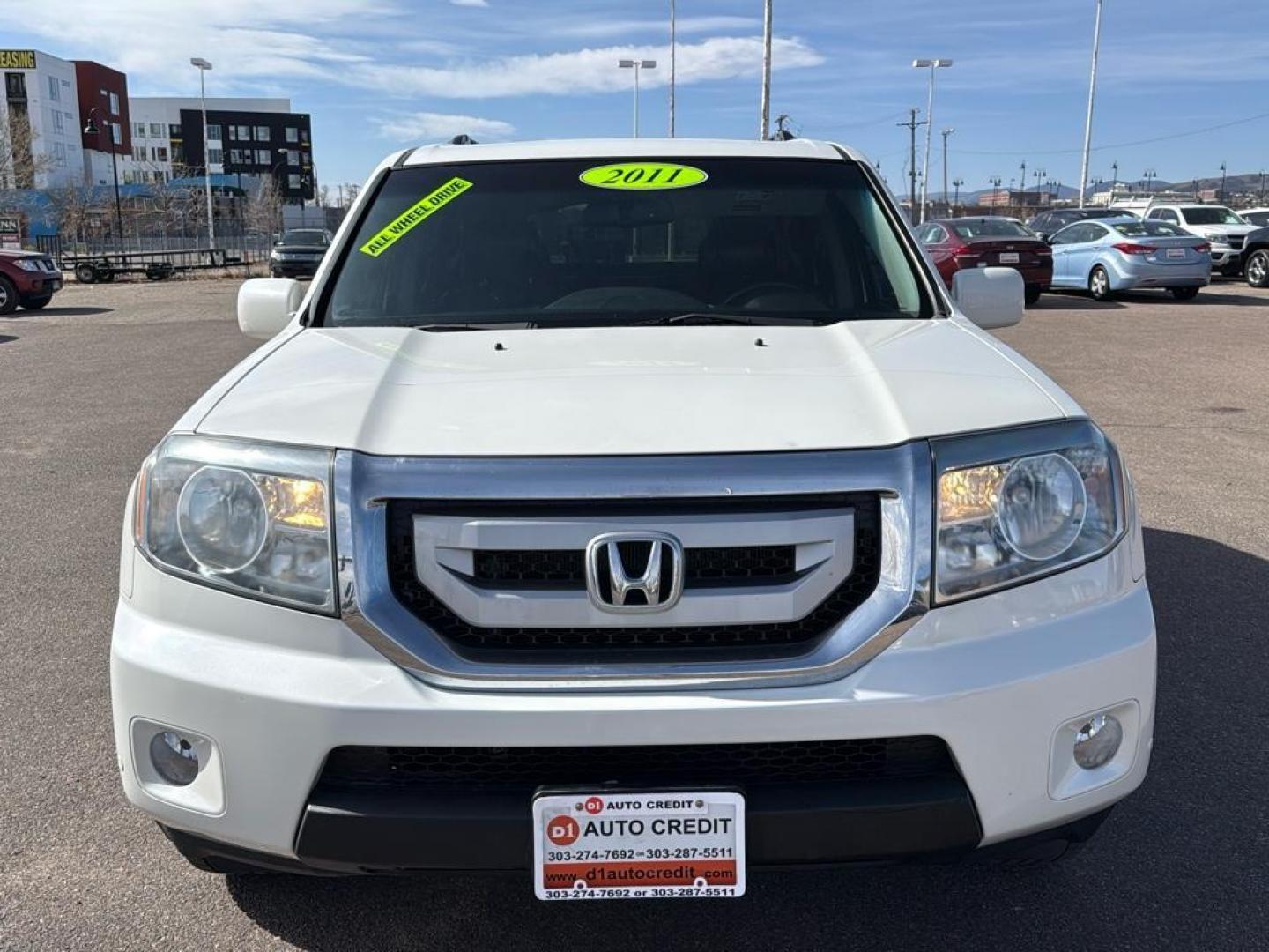 2011 WHITE Honda Pilot Touring-RES (5FNYF4H9XBB) with an V6, 3.5L engine, Automatic transmission, located at 10890 W. Colfax Ave., Lakewood, CO, 80215, (303) 274-7692, 39.739914, -105.120132 - Photo#1