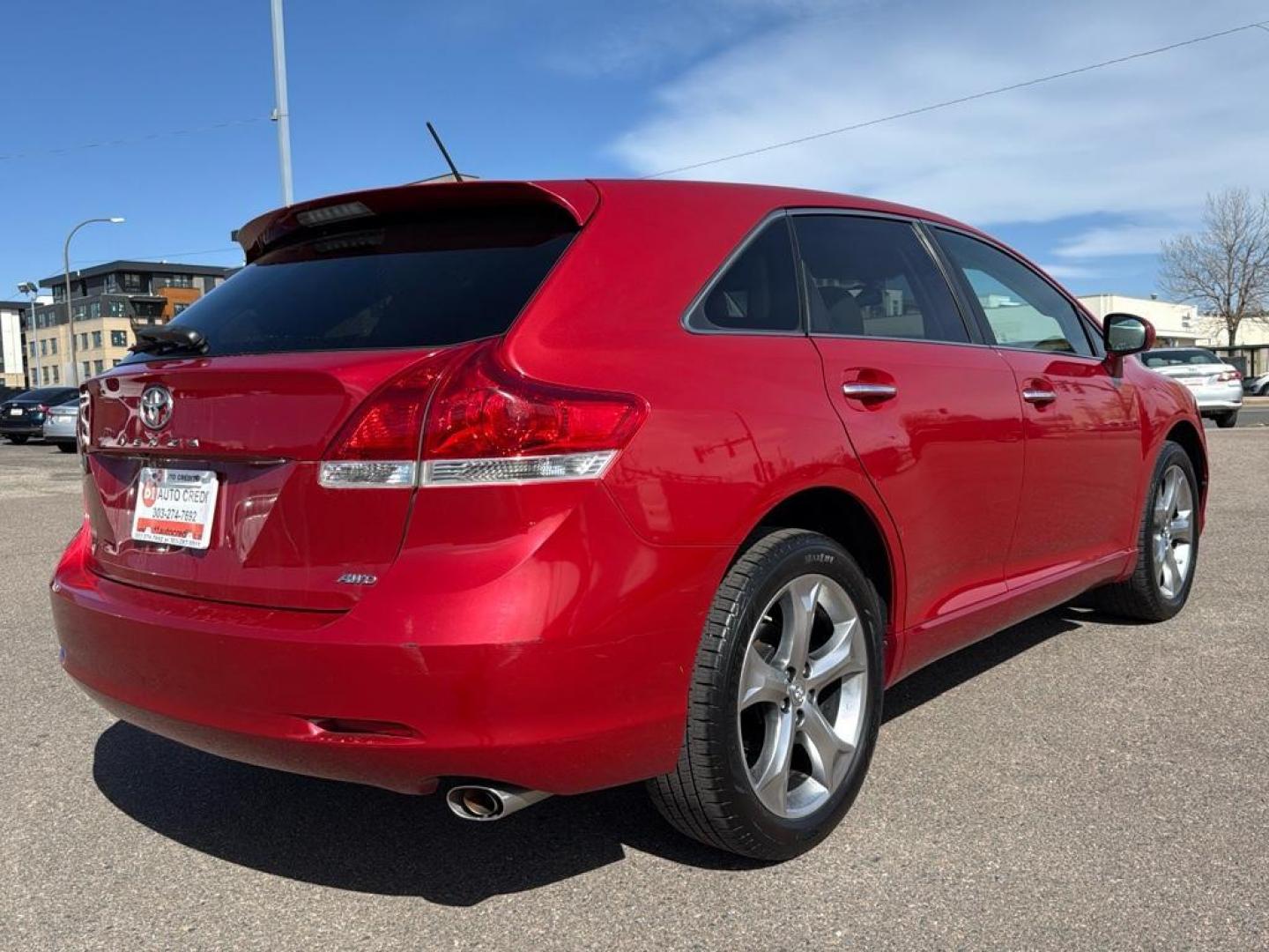 2011 RED Toyota Venza Base (4T3BK3BB0BU) with an V6, 3.5L engine, Automatic transmission, located at 10890 W. Colfax Ave., Lakewood, CO, 80215, (303) 274-7692, 39.739914, -105.120132 - Photo#4