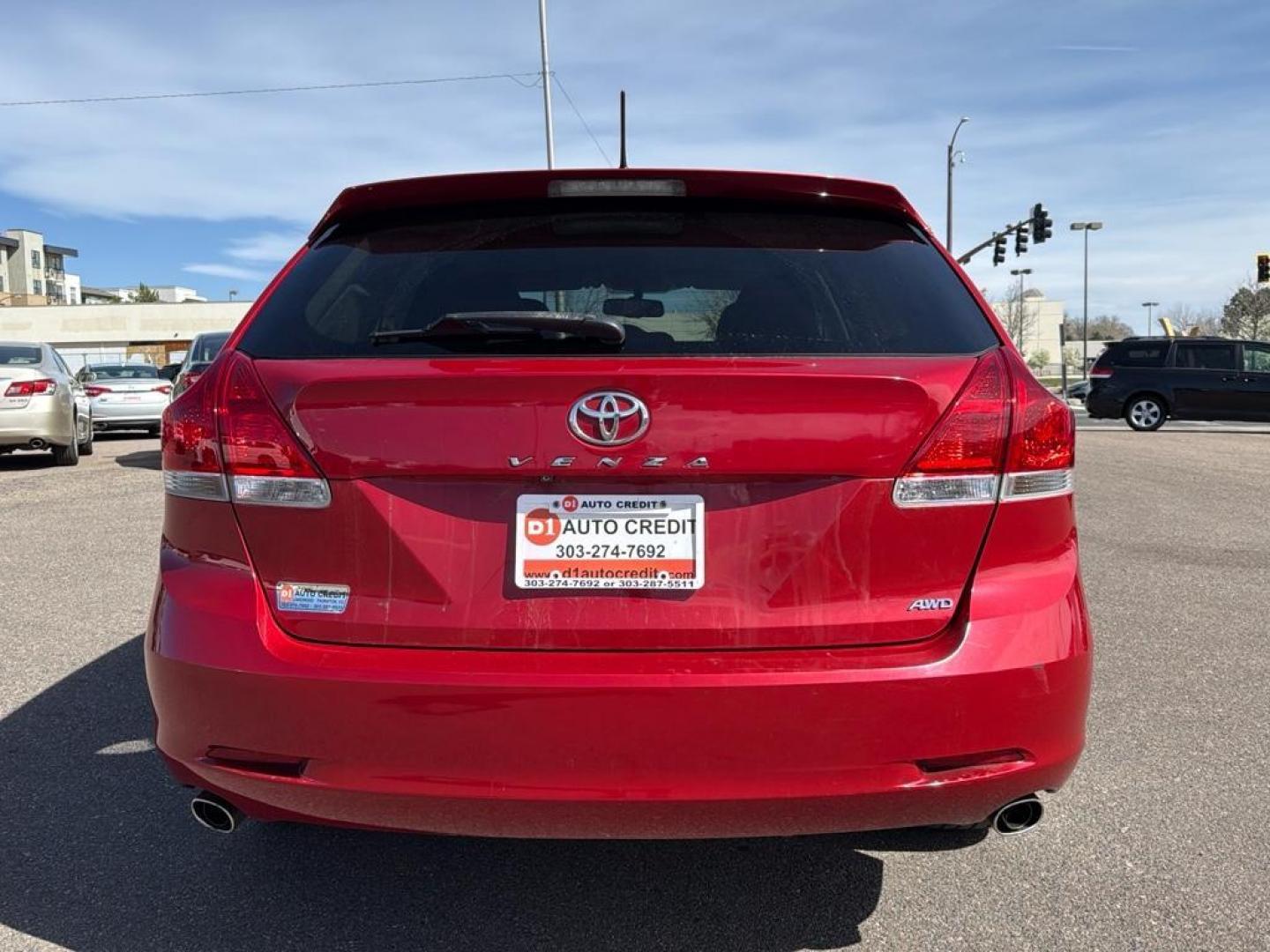 2011 RED Toyota Venza Base (4T3BK3BB0BU) with an V6, 3.5L engine, Automatic transmission, located at 10890 W. Colfax Ave., Lakewood, CO, 80215, (303) 274-7692, 39.739914, -105.120132 - Photo#5