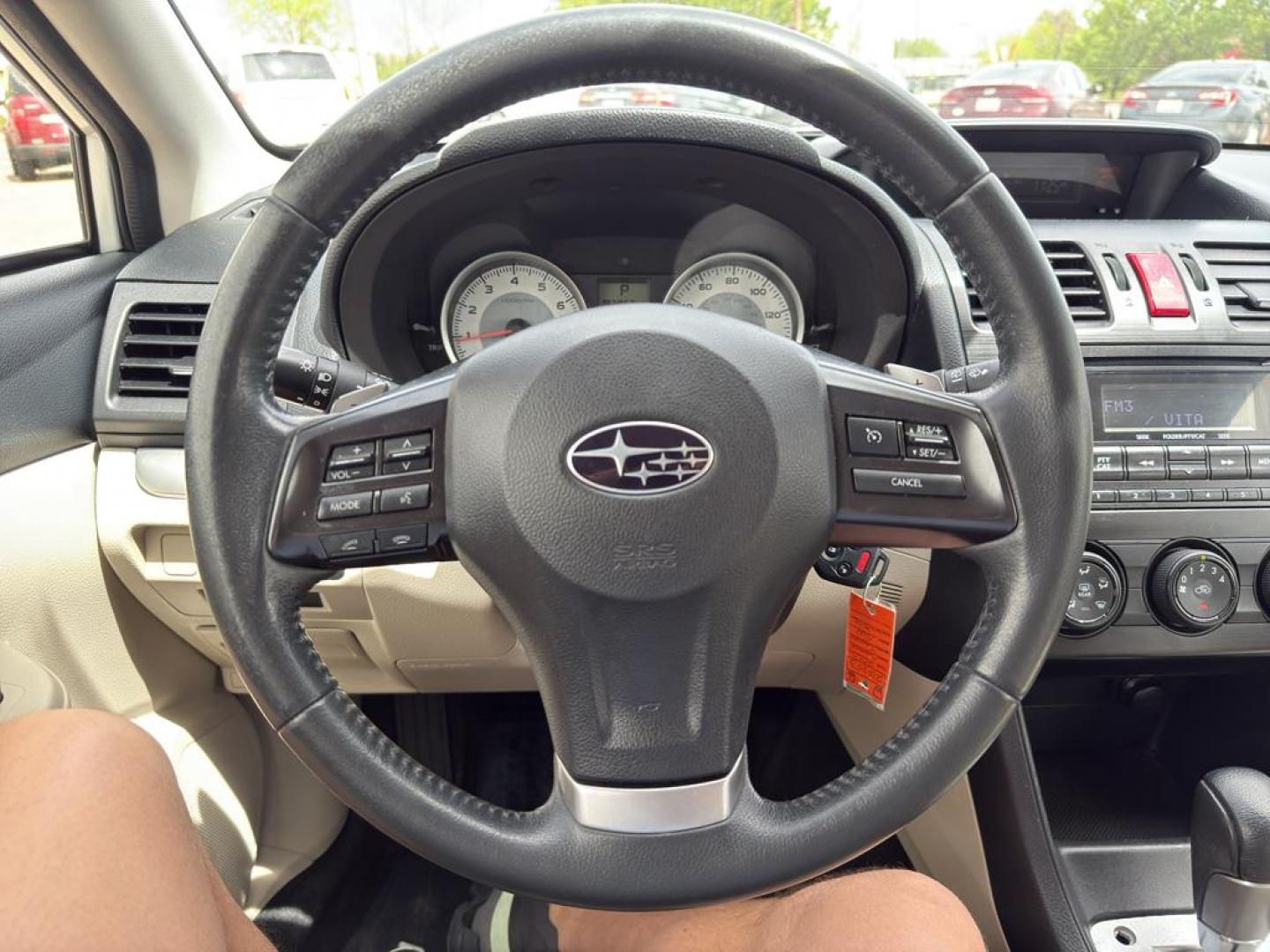 2013 WHITE Subaru Impreza Sport (JF1GPAL63DH) with an 4 Cyl, 2.0L engine, Automatic transmission, located at 10890 W. Colfax Ave., Lakewood, CO, 80215, (303) 274-7692, 39.739914, -105.120132 - Photo#21