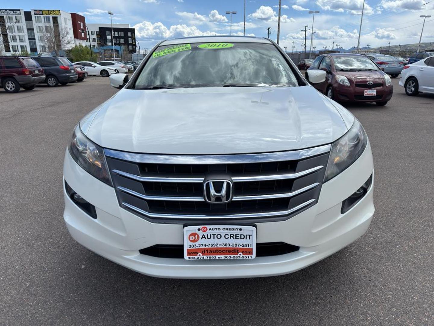 2010 WHITE Honda Accord Crosstour EX-L (5J6TF2H50AL) with an V6, 3.5L engine, Automatic transmission, located at 10890 W. Colfax Ave., Lakewood, CO, 80215, (303) 274-7692, 39.739914, -105.120132 - Discover the perfect blend of versatility and luxury with this 2010 Honda Accord Crosstour EX-L. This well-maintained vehicle combines the practicality of a crossover with the elegance of a premium sedan, offering an exceptional driving experience for those who demand more from their car. Under the - Photo#1