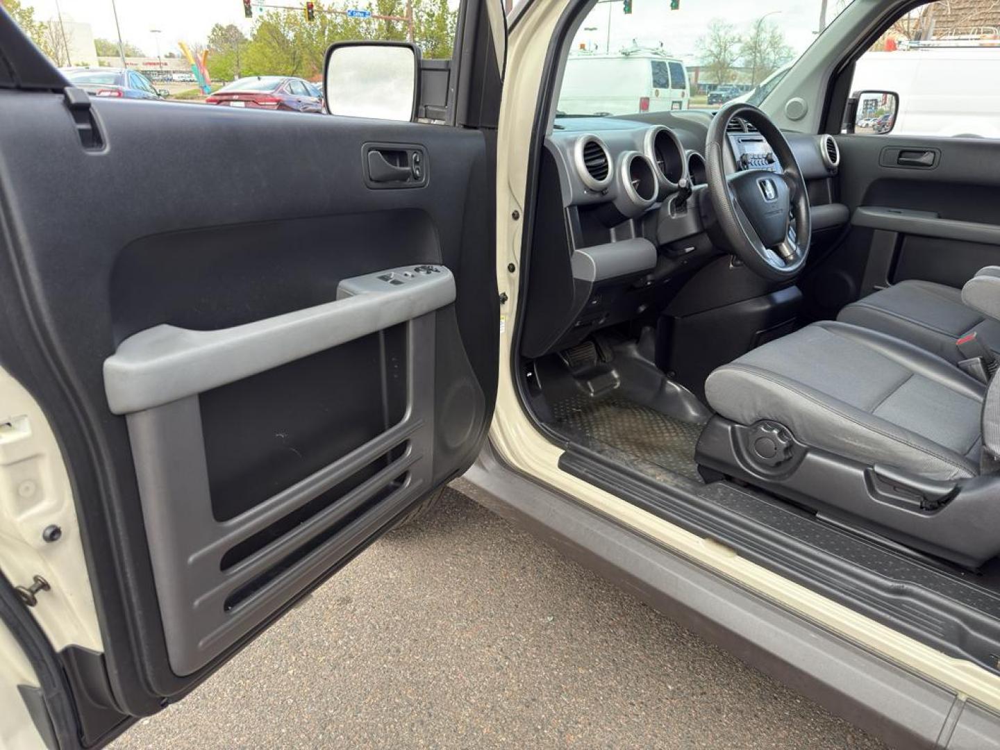 2005 TAN Honda Element EX (5J6YH28685L) with an 4 Cyl, 2.4L engine, Automatic transmission, located at 10890 W. Colfax Ave., Lakewood, CO, 80215, (303) 274-7692, 39.739914, -105.120132 - Discover the perfect blend of versatility and reliability with this 2005 Honda Element EX! A true gem for adventurers and city dwellers alike, this unique SUV stands out with its iconic boxy design and spacious interior. Powered by a robust 4-cylinder, 2.4L engine, this Honda Element delivers a smoo - Photo#15