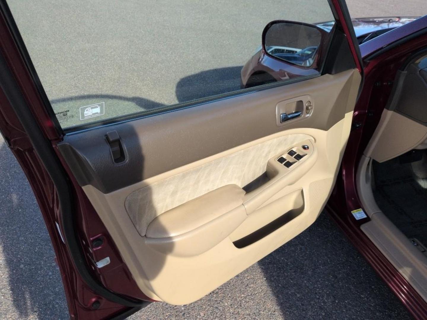 2005 RED /EXEMPT Honda Civic EX (2HGES26825H) with an 4 Cyl, 1.7L engine, Automatic transmission, located at 10890 W. Colfax Ave., Lakewood, CO, 80215, (303) 274-7692, 39.739914, -105.120132 - Photo#14