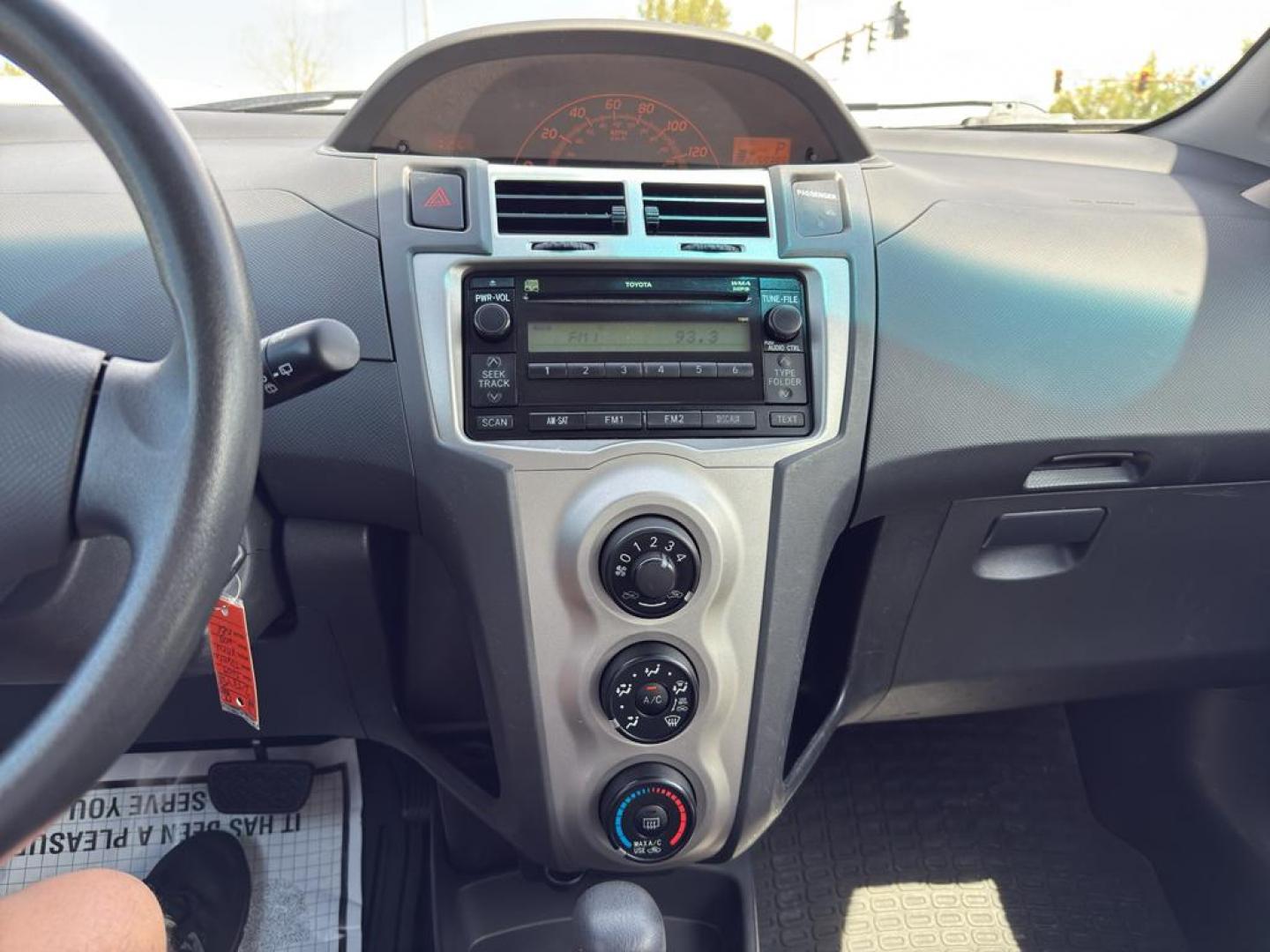 2009 RED Toyota Yaris LIFTBACK 3-DOOR AT (JTDJT903X95) with an 4 Cyl, 1.5L engine, Automatic transmission, located at 10890 W. Colfax Ave., Lakewood, CO, 80215, (303) 274-7692, 39.739914, -105.120132 - Photo#15