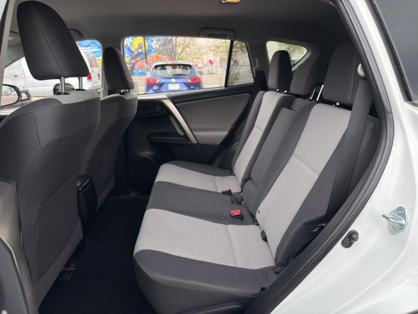 2014 WHITE Toyota RAV4 LE (JTMBFREV9ED) with an 4 Cyl, 2.5L engine, Automatic transmission, located at 10890 W. Colfax Ave., Lakewood, CO, 80215, (303) 274-7692, 39.739914, -105.120132 - Photo#14
