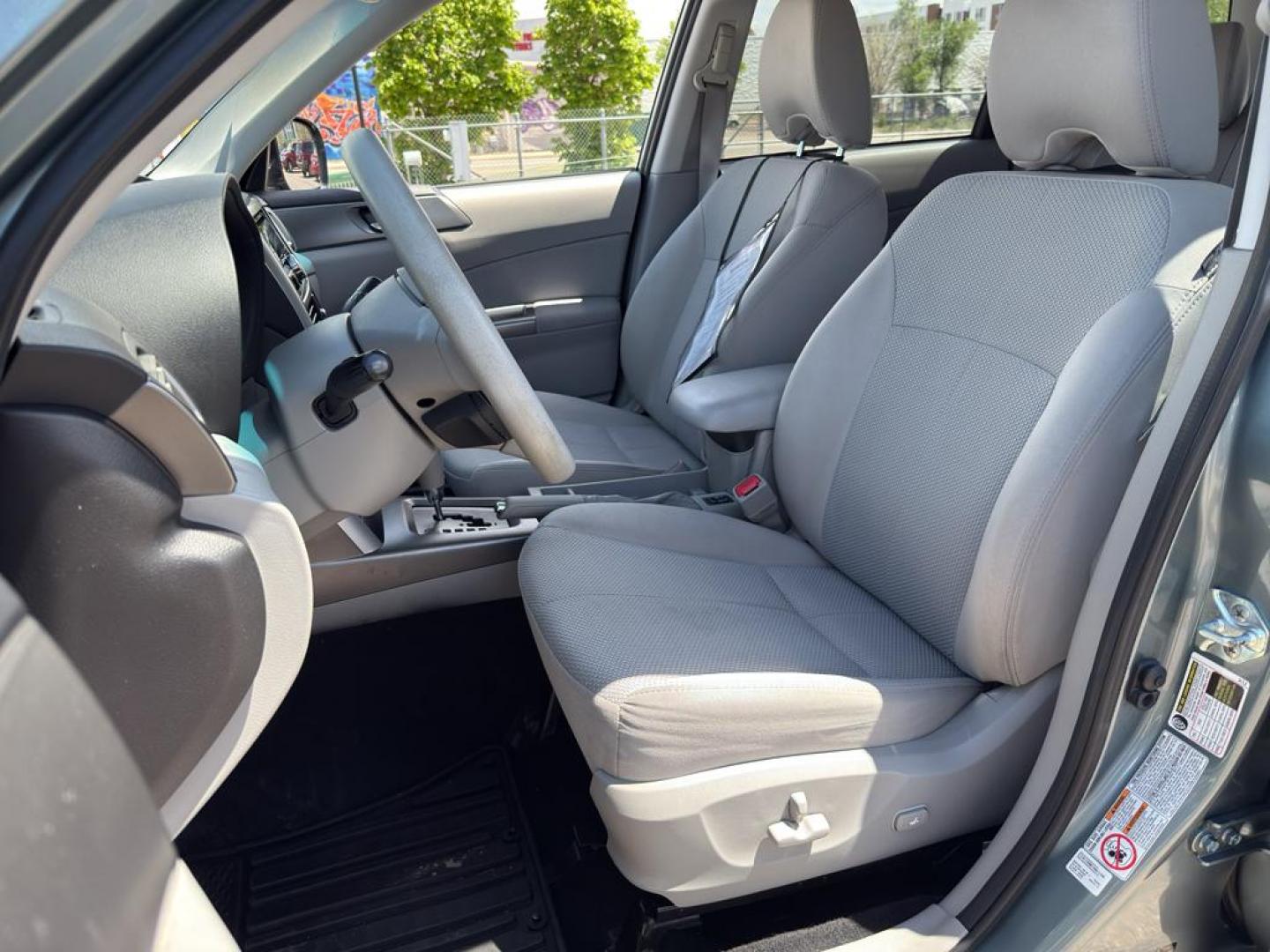 2012 GREEN Subaru Forester 2.5X Premium AWP (JF2SHADC5CH) with an 4 Cyl, 2.5L engine, Automatic transmission, located at 10890 W. Colfax Ave., Lakewood, CO, 80215, (303) 274-7692, 39.739914, -105.120132 - Discover the perfect blend of performance, comfort, and practicality with this 2012 Subaru Forester 2.5X Premium AWP! This versatile SUV is ready to accompany you on all of life's adventures, boasting Subaru's legendary All-Wheel Drive system that ensures confidence and stability, no matter the road - Photo#16