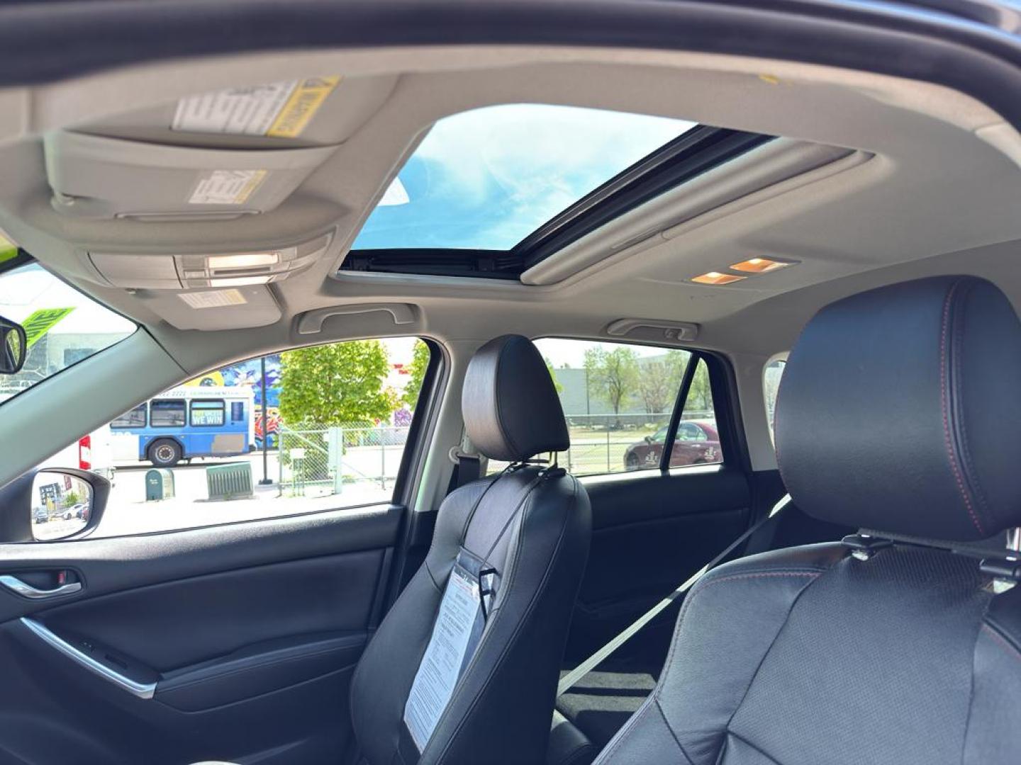 2014 GRAY Mazda CX-5 Grand Touring (JM3KE4DY4E0) with an 4 Cyl, 2.5L engine, Automatic transmission, located at 10890 W. Colfax Ave., Lakewood, CO, 80215, (303) 274-7692, 39.739914, -105.120132 - Photo#11
