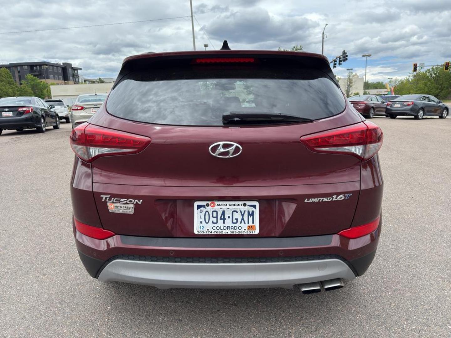 2017 RED Hyundai Tucson ECO (KM8J33A29HU) with an 4 Cyl, 1.6L engine, Automatic transmission, located at 10890 W. Colfax Ave., Lakewood, CO, 80215, (303) 274-7692, 39.739914, -105.120132 - Discover the perfect blend of efficiency and style with this exceptional 2017 Hyundai Tucson ECO! This compact SUV is designed for those who crave adventure and value performance, all wrapped up in a sleek, modern package. Under the hood, you'll find a spirited 1.6L 4-cylinder engine that delivers a - Photo#5