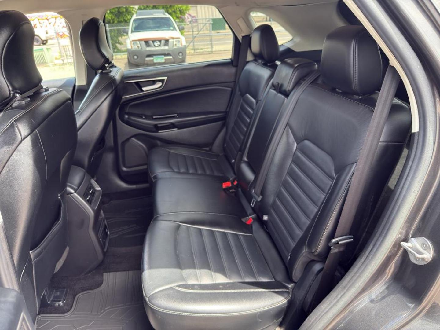 2015 GRAY Ford Edge SEL (2FMTK4J88FB) with an V6, 3.5L engine, Automatic transmission, located at 10890 W. Colfax Ave., Lakewood, CO, 80215, (303) 274-7692, 39.739914, -105.120132 - Photo#13