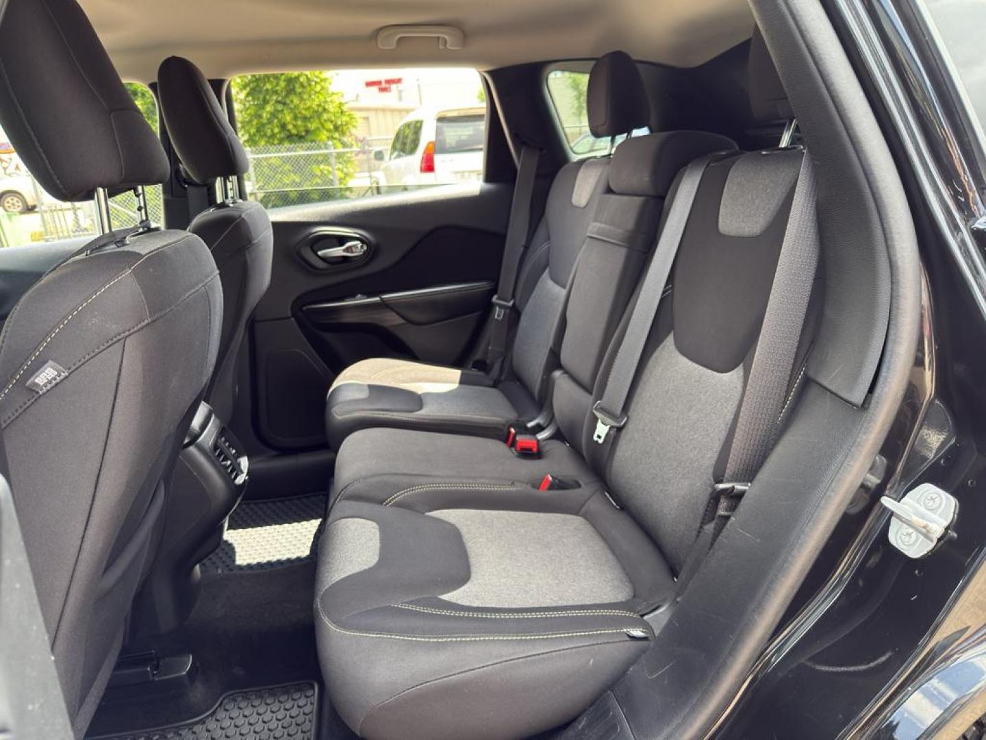2014 BLACK Jeep Cherokee Latitude (1C4PJMCS5EW) with an V6, 3.2L engine, Automatic transmission, located at 10890 W. Colfax Ave., Lakewood, CO, 80215, (303) 274-7692, 39.739914, -105.120132 - Discover the ultimate blend of power, style, and versatility with this remarkable 2014 Jeep Cherokee Latitude! This impressive SUV is ready to conquer any terrain with its robust 4WD system and powerful V6, 3.2L engine, providing you with a thrilling driving experience every time you hit the road. W - Photo#15