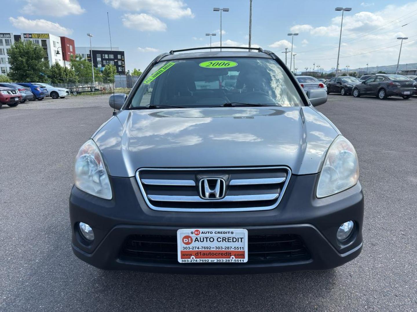 2006 SILVER Honda CR-V EX (JHLRD78876C) with an 4 Cyl, 2.4L engine, Automatic transmission, located at 10890 W. Colfax Ave., Lakewood, CO, 80215, (303) 274-7692, 39.739914, -105.120132 - Photo#1