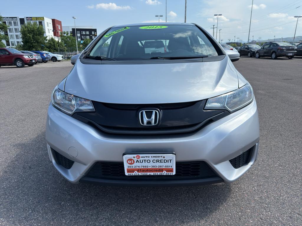 2015 SILVER Honda Fit LX (3HGGK5G52FM) with an 4 Cyl, 1.5L engine, Manual 6-Speed transmission, located at 10890 W. Colfax Ave., Lakewood, CO, 80215, (303) 274-7692, 39.739914, -105.120132 - Photo#1
