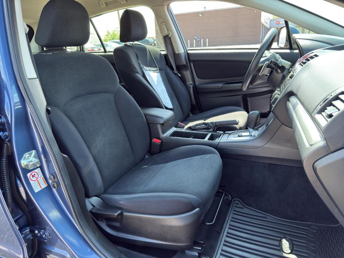2013 BLUE Subaru Impreza Premium AWP (JF1GPAC66D2) with an 4 Cyl, 2.0L engine, Automatic transmission, located at 10890 W. Colfax Ave., Lakewood, CO, 80215, (303) 274-7692, 39.739914, -105.120132 - Photo#9