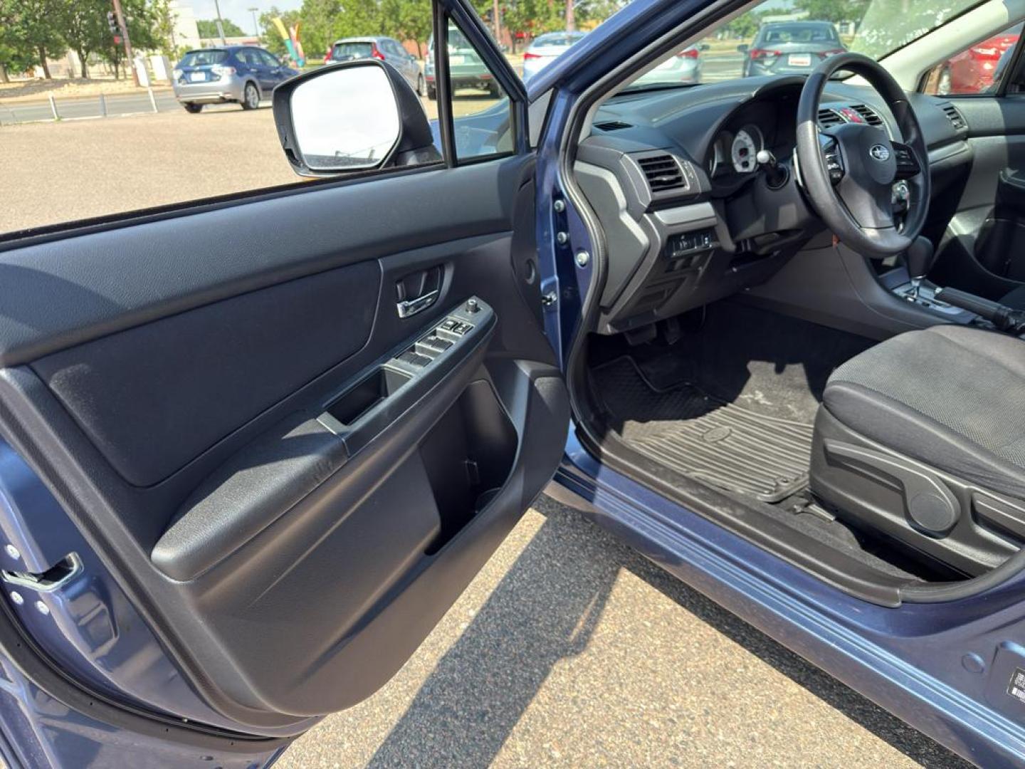 2013 BLUE Subaru Impreza Premium AWP (JF1GPAC66D2) with an 4 Cyl, 2.0L engine, Automatic transmission, located at 10890 W. Colfax Ave., Lakewood, CO, 80215, (303) 274-7692, 39.739914, -105.120132 - Photo#15