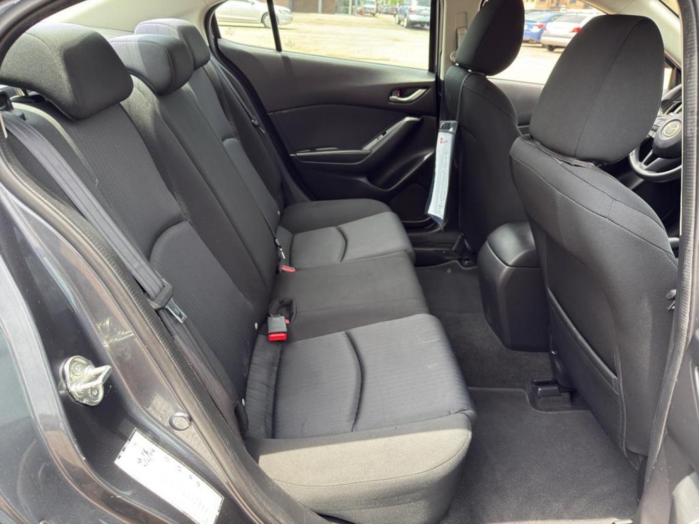 2014 GREEN Mazda Mazda3 i Sport w/SKYACTIV-G (JM1BM1U71E1) with an 4 Cyl, 2.0L engine, Automatic transmission, located at 10890 W. Colfax Ave., Lakewood, CO, 80215, (303) 274-7692, 39.739914, -105.120132 - Introducing the 2014 Mazda Mazda3 i Sport, a superb blend of style, efficiency, and performance that suits both urban and highway driving. This compact sedan is powered by a responsive 2.0L 4-cylinder SKYACTIV-G engine, delivering an impressive balance of power and fuel efficiency. The front-wheel-d - Photo#11
