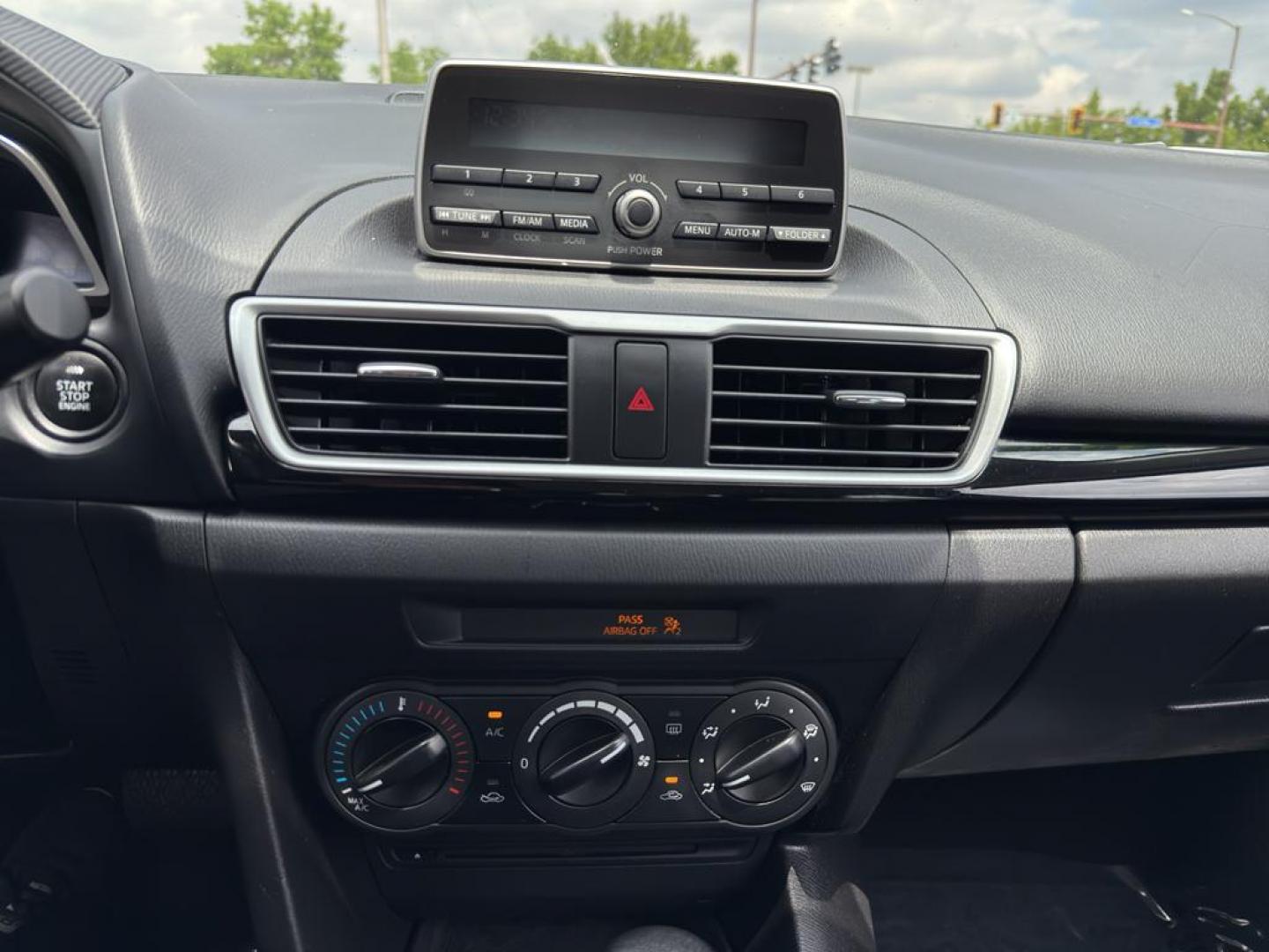 2014 GREEN Mazda Mazda3 i Sport w/SKYACTIV-G (JM1BM1U71E1) with an 4 Cyl, 2.0L engine, Automatic transmission, located at 10890 W. Colfax Ave., Lakewood, CO, 80215, (303) 274-7692, 39.739914, -105.120132 - Introducing the 2014 Mazda Mazda3 i Sport, a superb blend of style, efficiency, and performance that suits both urban and highway driving. This compact sedan is powered by a responsive 2.0L 4-cylinder SKYACTIV-G engine, delivering an impressive balance of power and fuel efficiency. The front-wheel-d - Photo#17