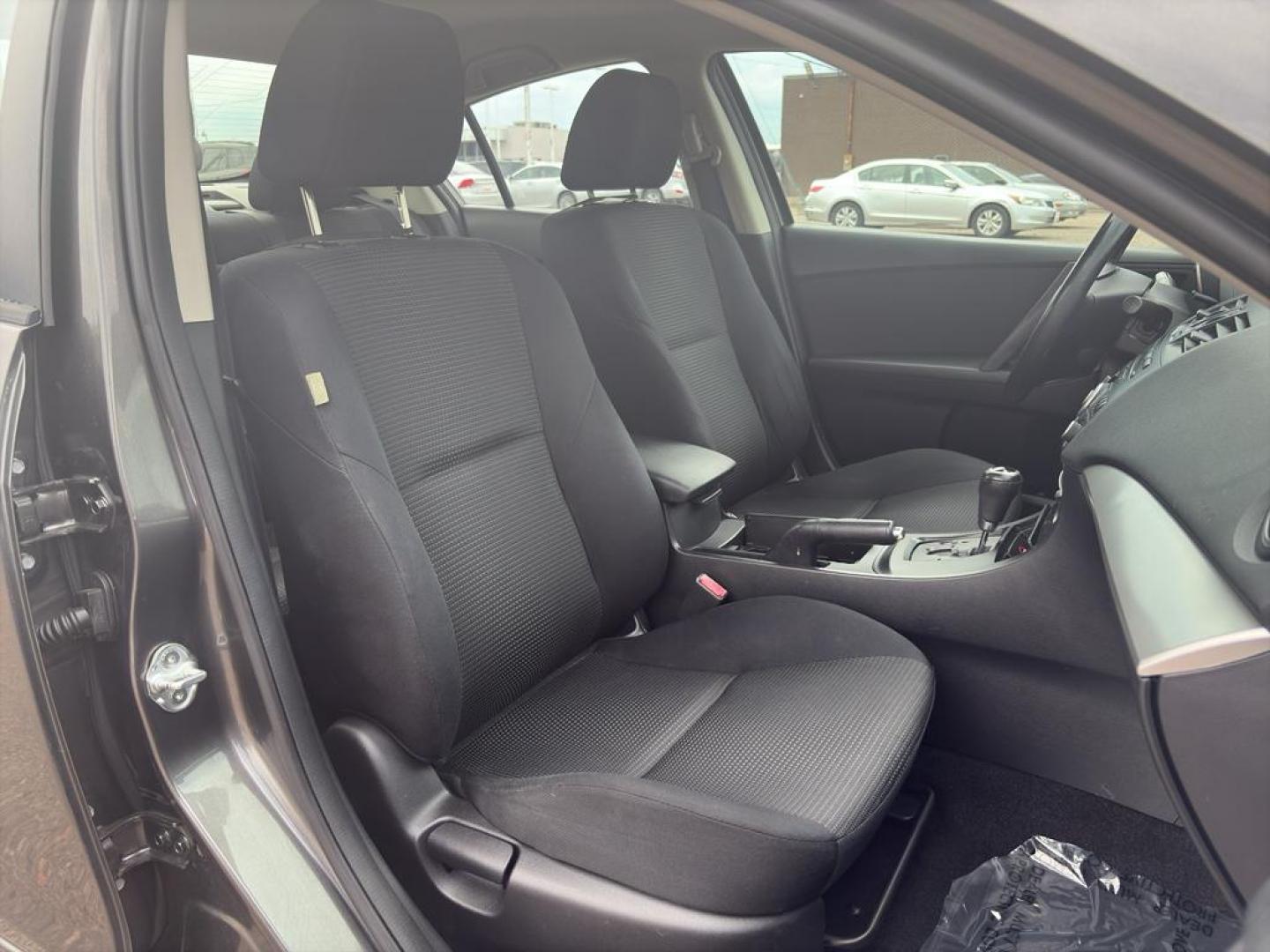 2012 GRAY Mazda Mazda3 i Touring w/SKYACTIV-G (JM1BL1V83C1) with an 4 Cyl, 2.0L engine, Automatic transmission, located at 10890 W. Colfax Ave., Lakewood, CO, 80215, (303) 274-7692, 39.739914, -105.120132 - Photo#8
